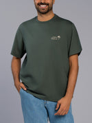 Saudi National Day Men's T-shirt - CORE MUSK GREEN