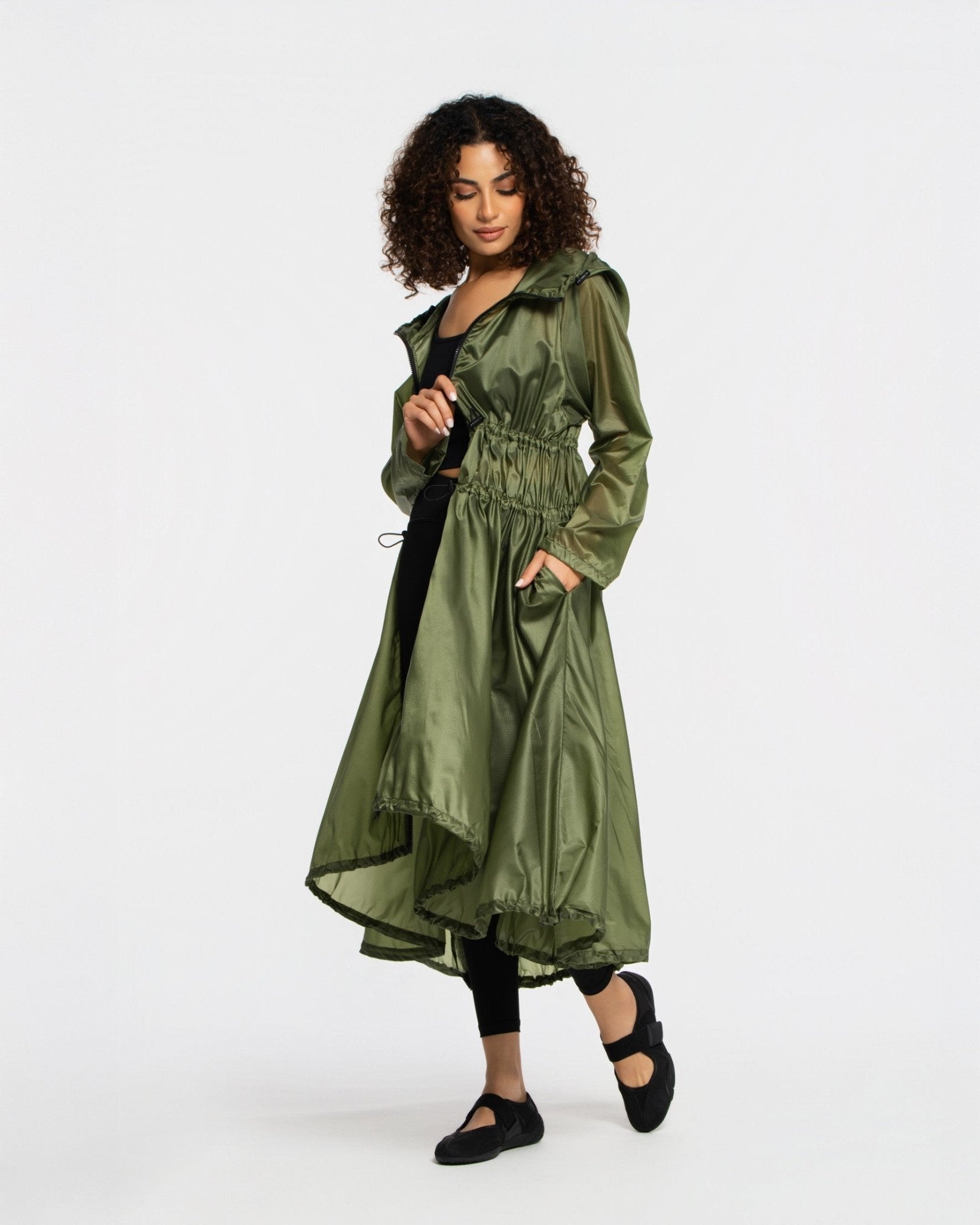 Windbreaker - CORE DARK MUSK GREEN