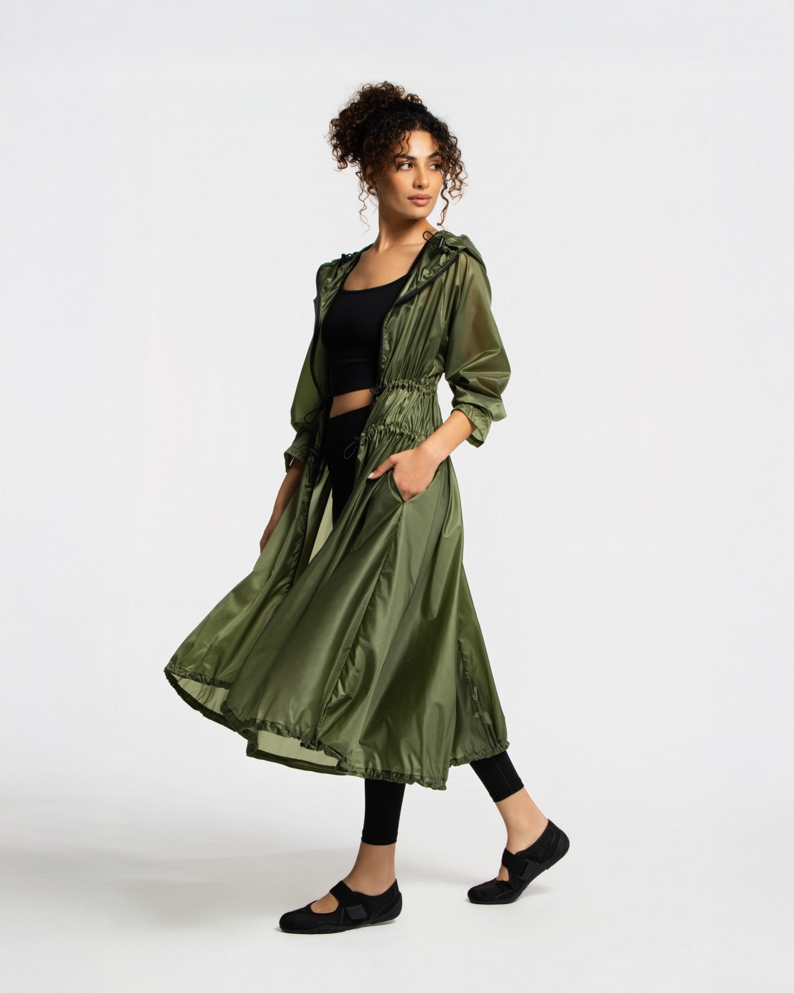 Windbreaker - CORE DARK MUSK GREEN