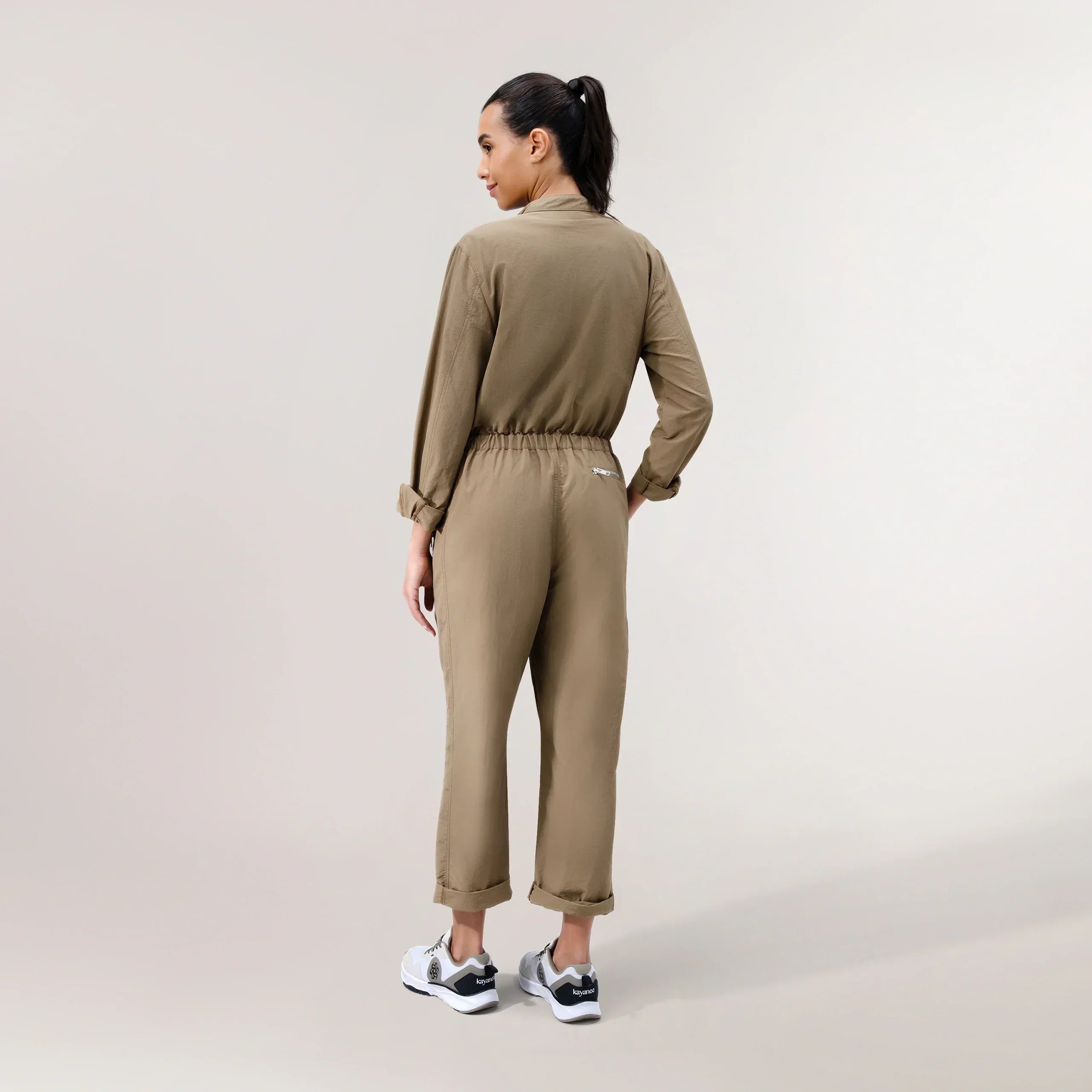 Parachute Jumpsuit - SEASONAL BEIGE
