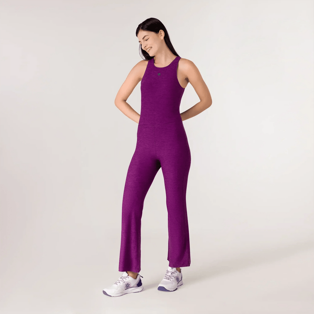 Rhythm Flare Unitard - KDF PURPLE