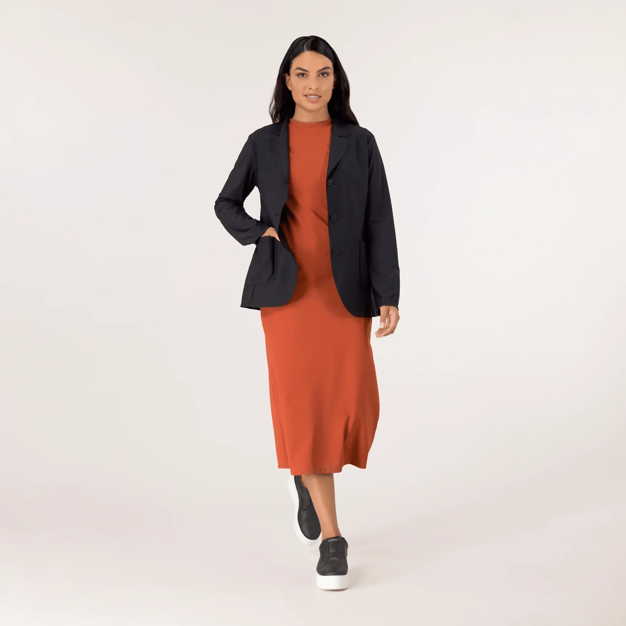 Sleeveless Dress - SEASONAL TURMERIC