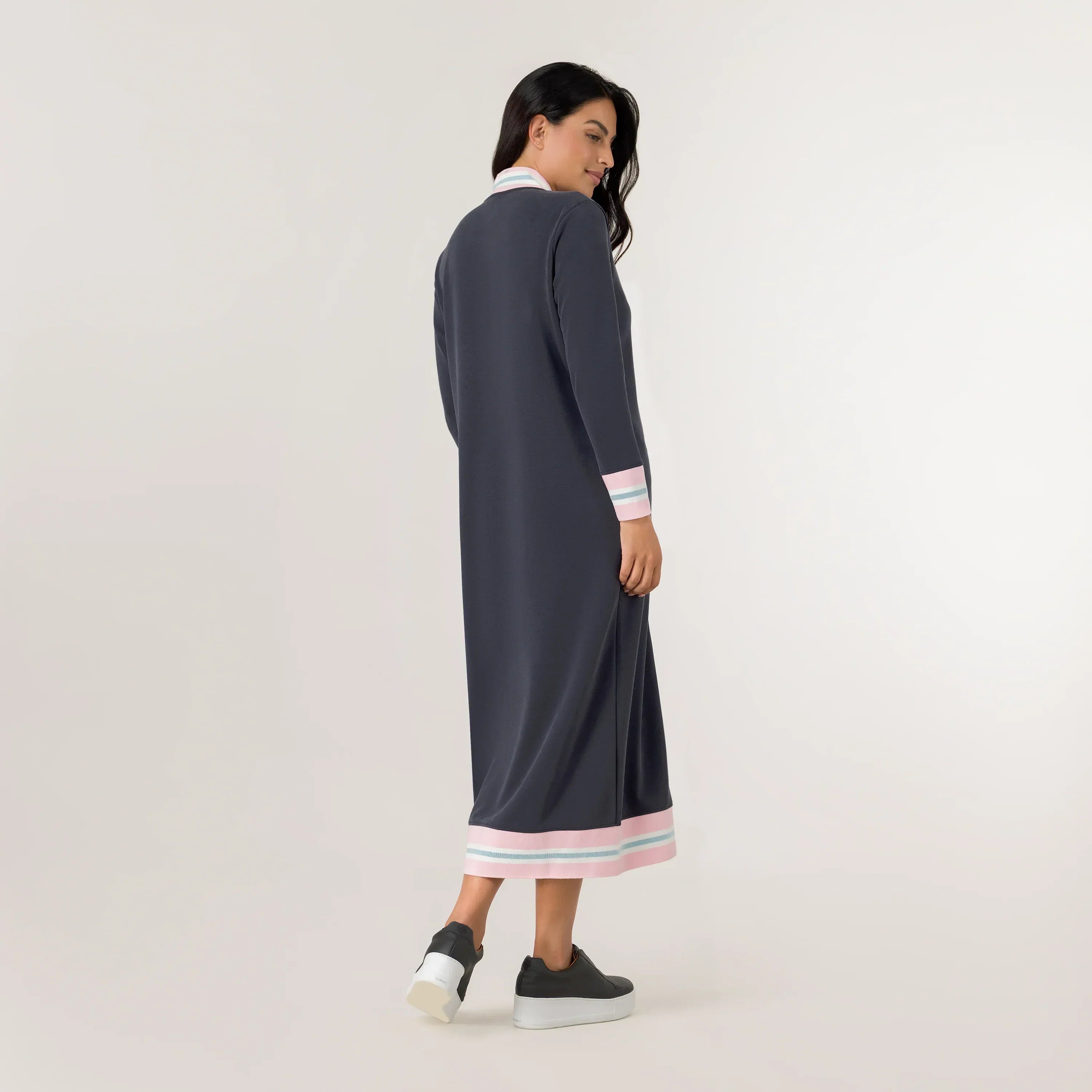 Maxi Bomber Jacket - SEASONAL BLACK