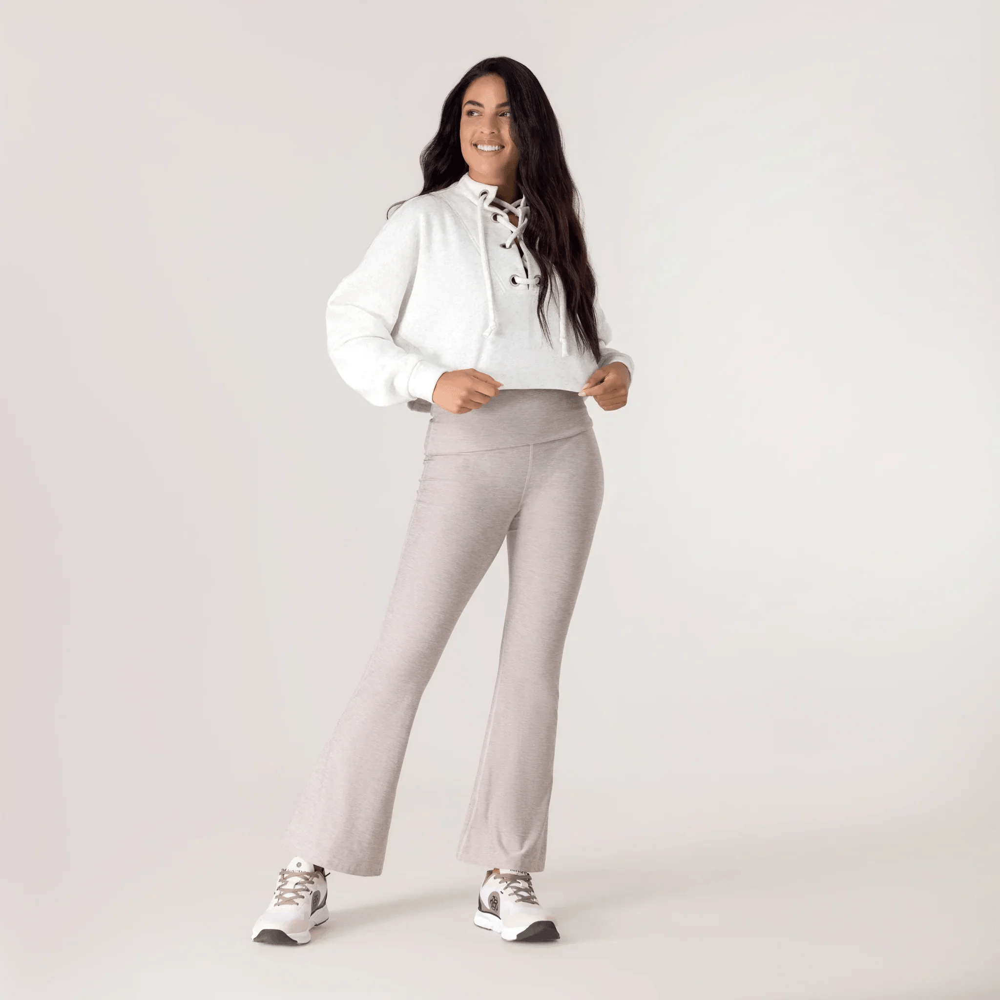 Flashback Dance Top - KDF HEATHER GREY