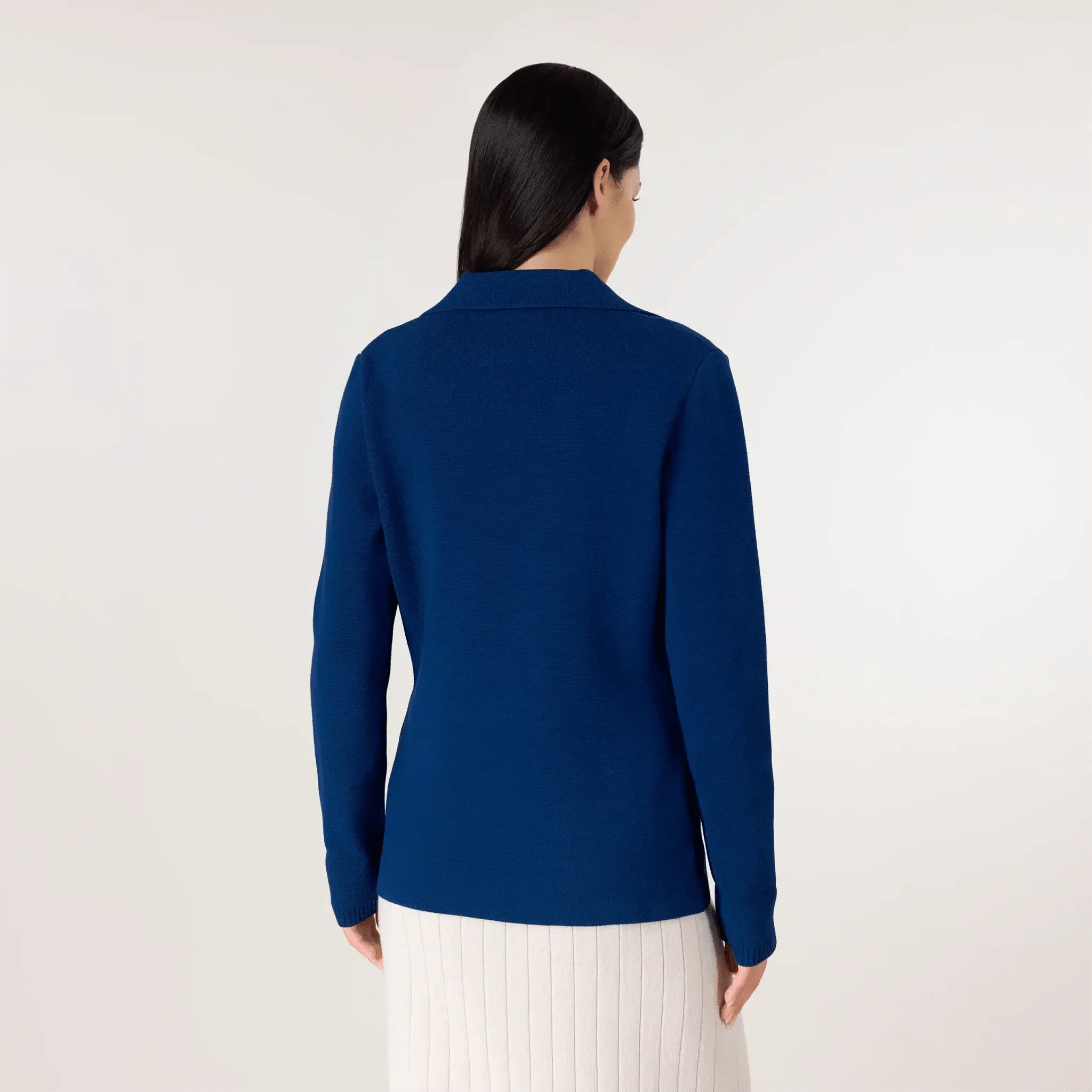 Knitted Blazer - SEASONAL NAVY