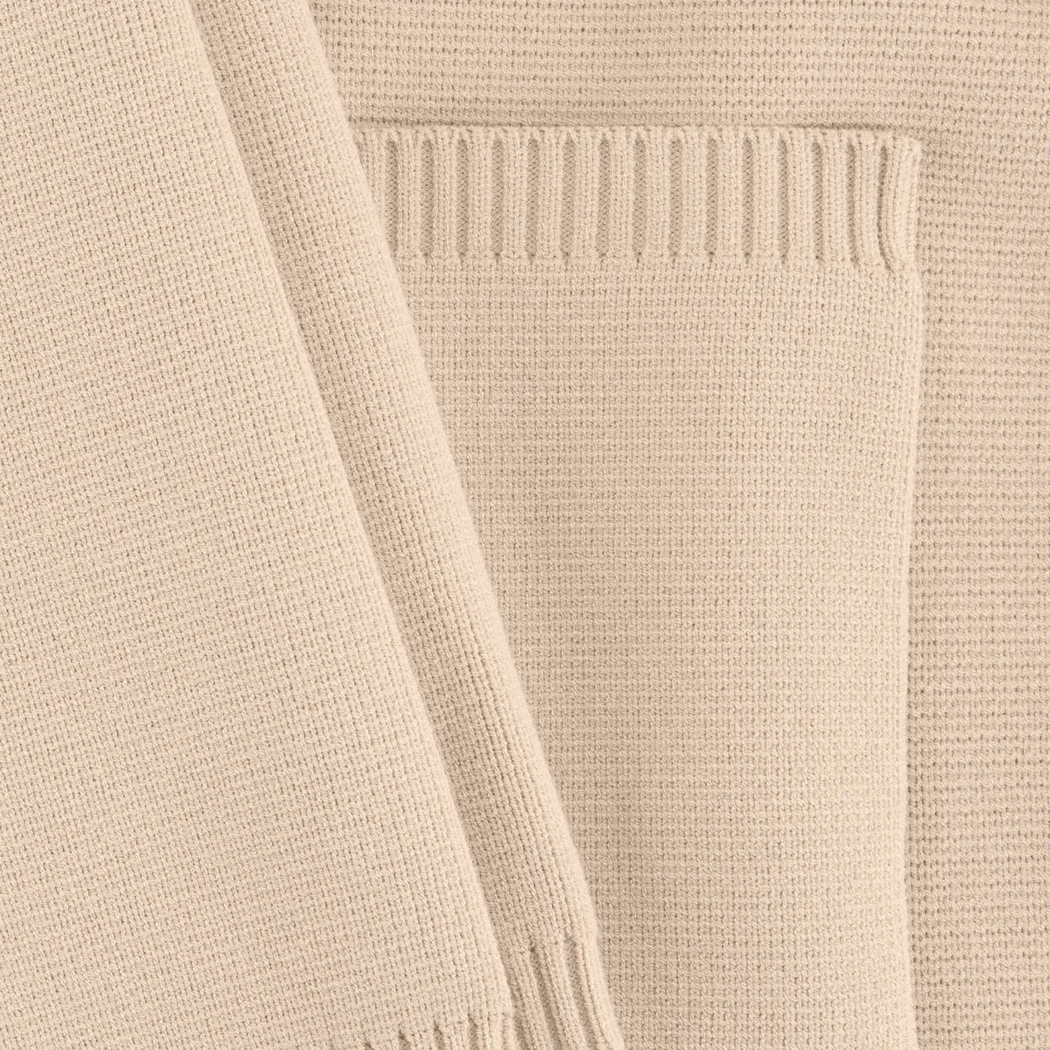 Knitted Blazer - SEASONAL SAND