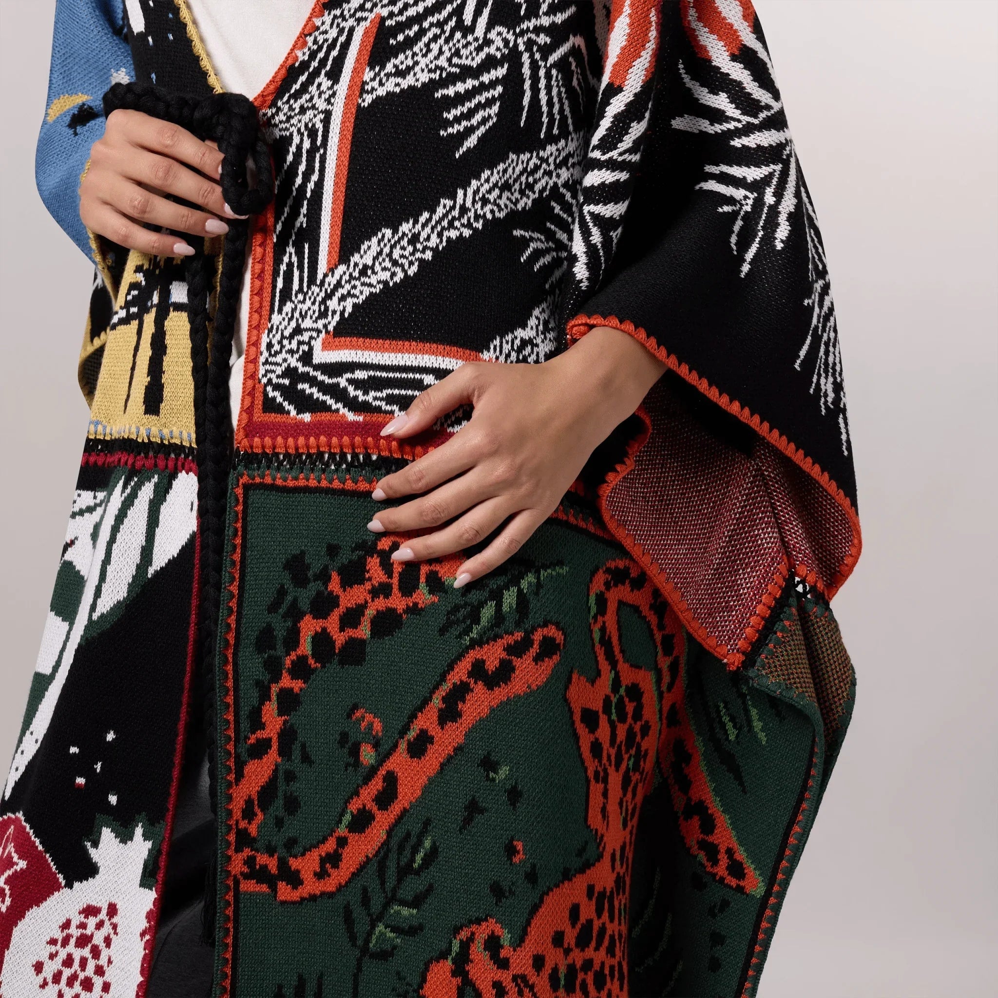 Saudi Poncho - SEASONAL MULTICOLOR