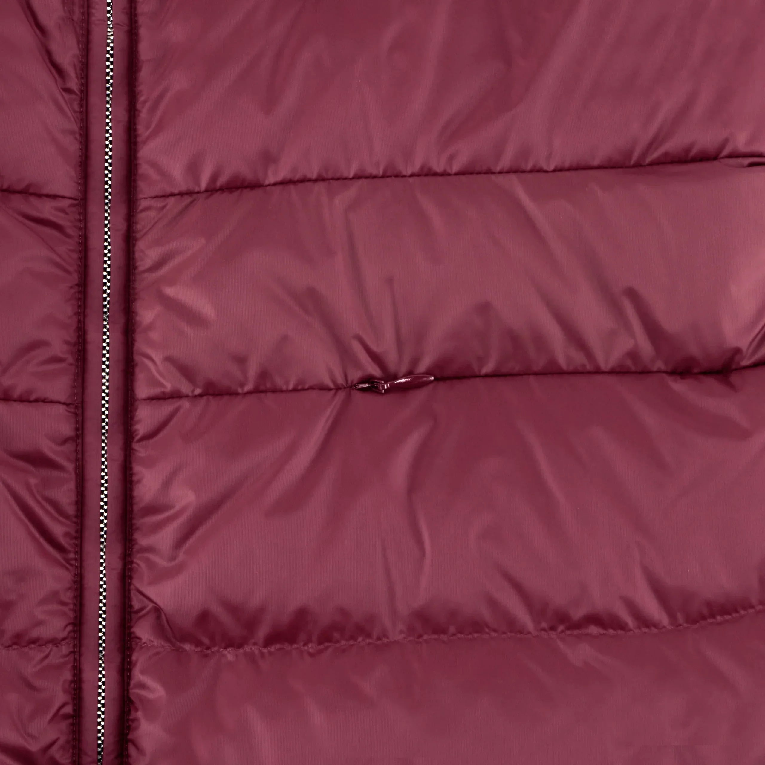 Maxi Puffer Gilet - SEASONAL BURGUNDY