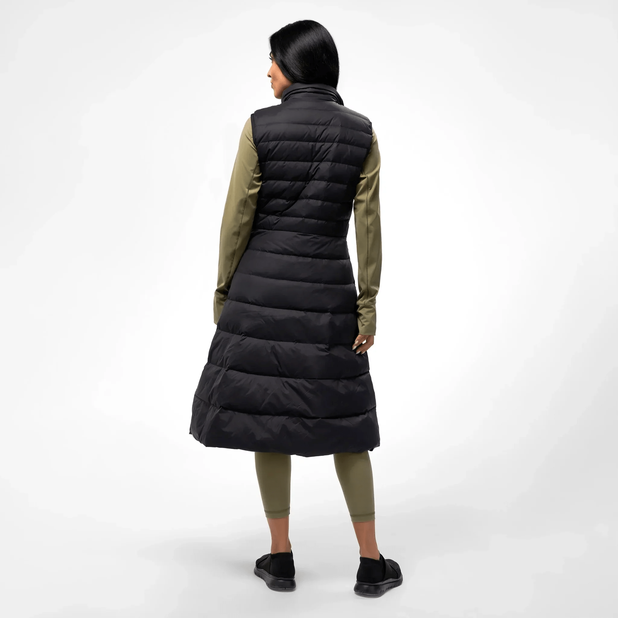 Maxi Puffer Gilet - SEASONAL BLACK