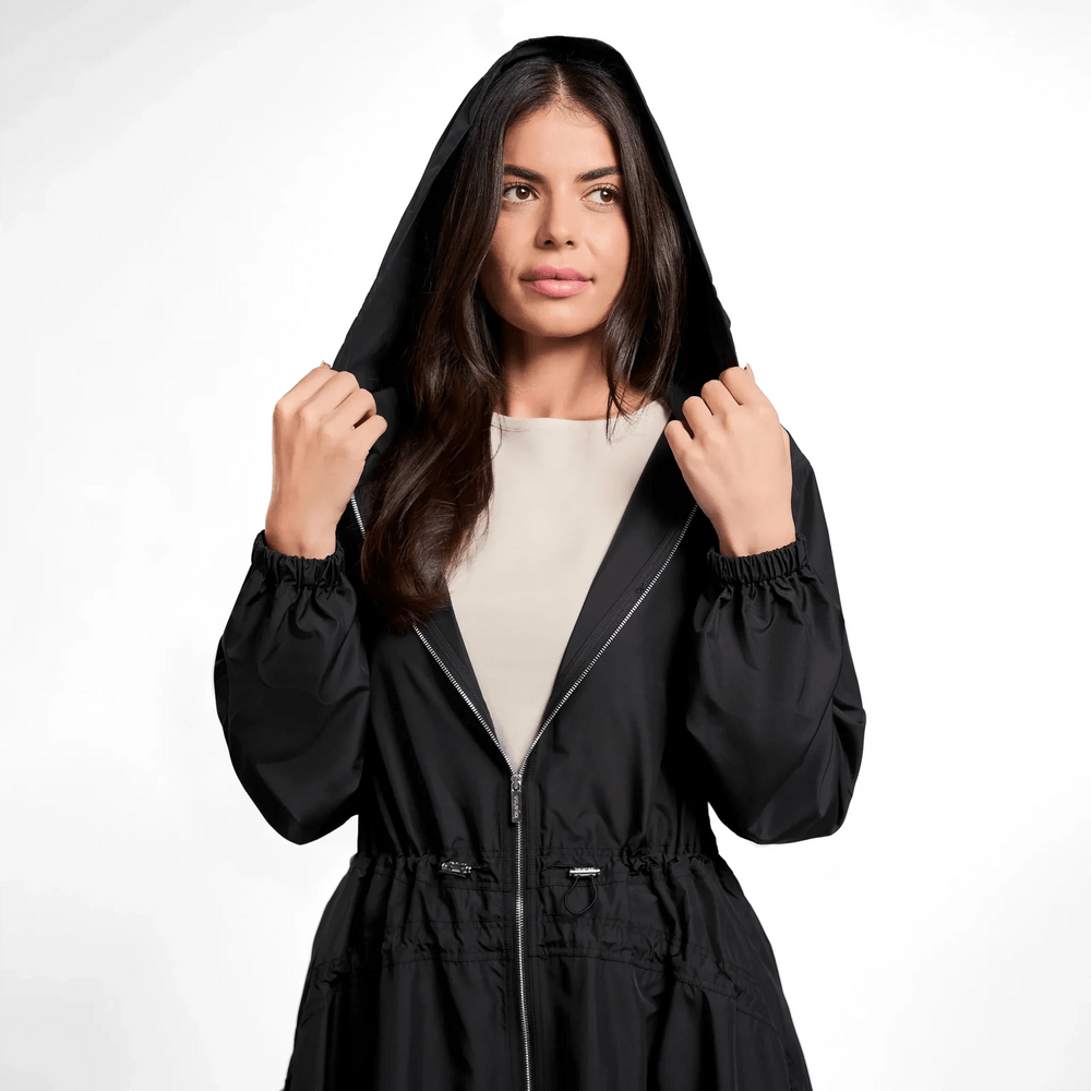 Hooded Parka - SEASONAL BLACK