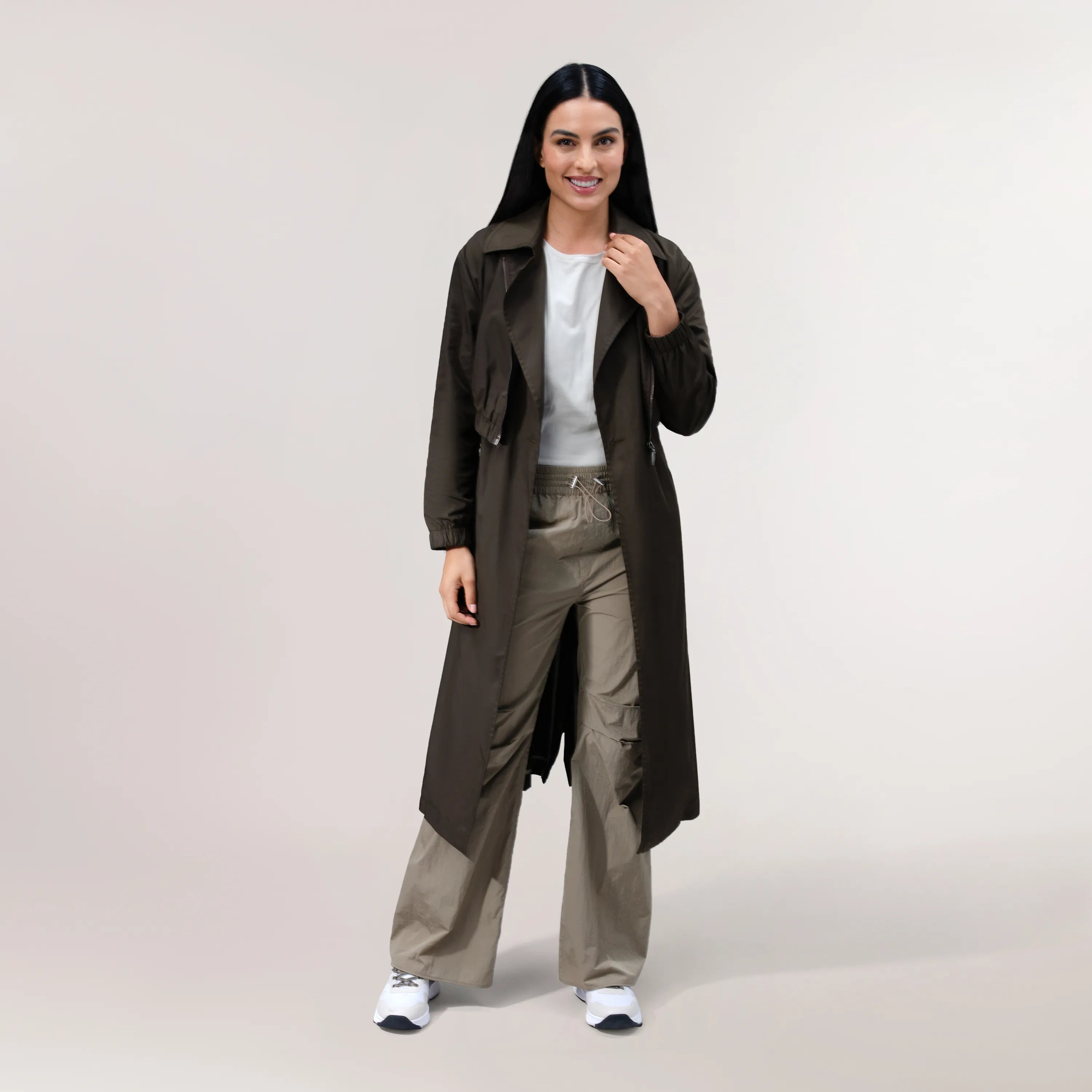 Gilet Hybrid Two Piece Jacket - SEASONAL CHOCOLATE