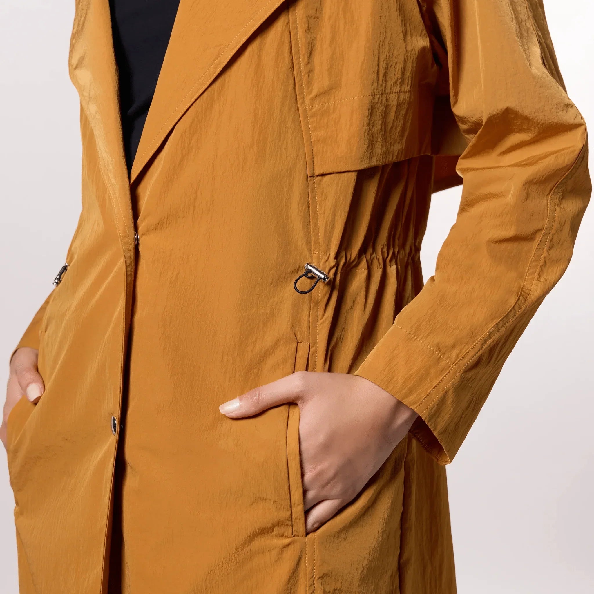 Lightweight Trench Coat - SEASONAL ORANGE