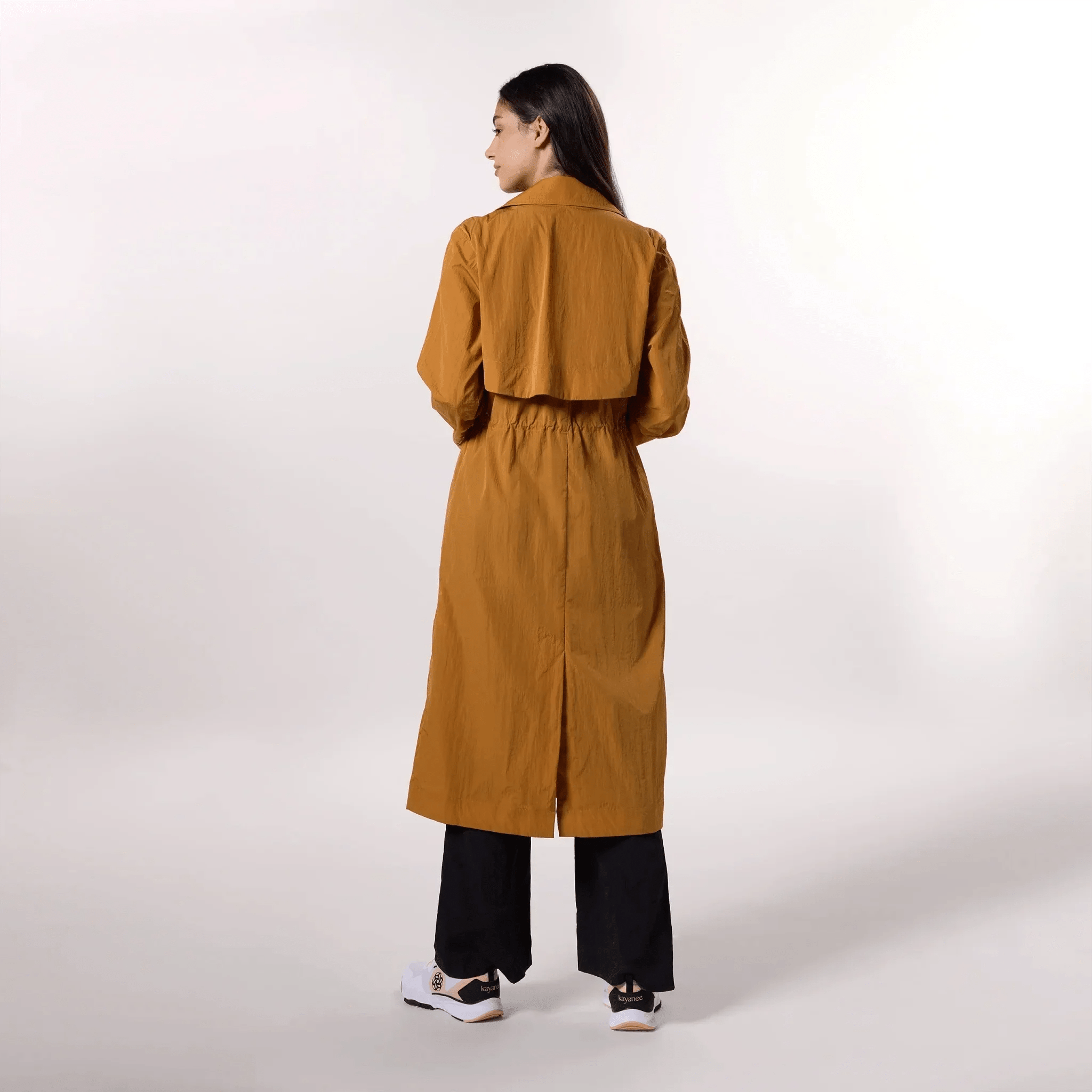 Lightweight Trench Coat - SEASONAL ORANGE