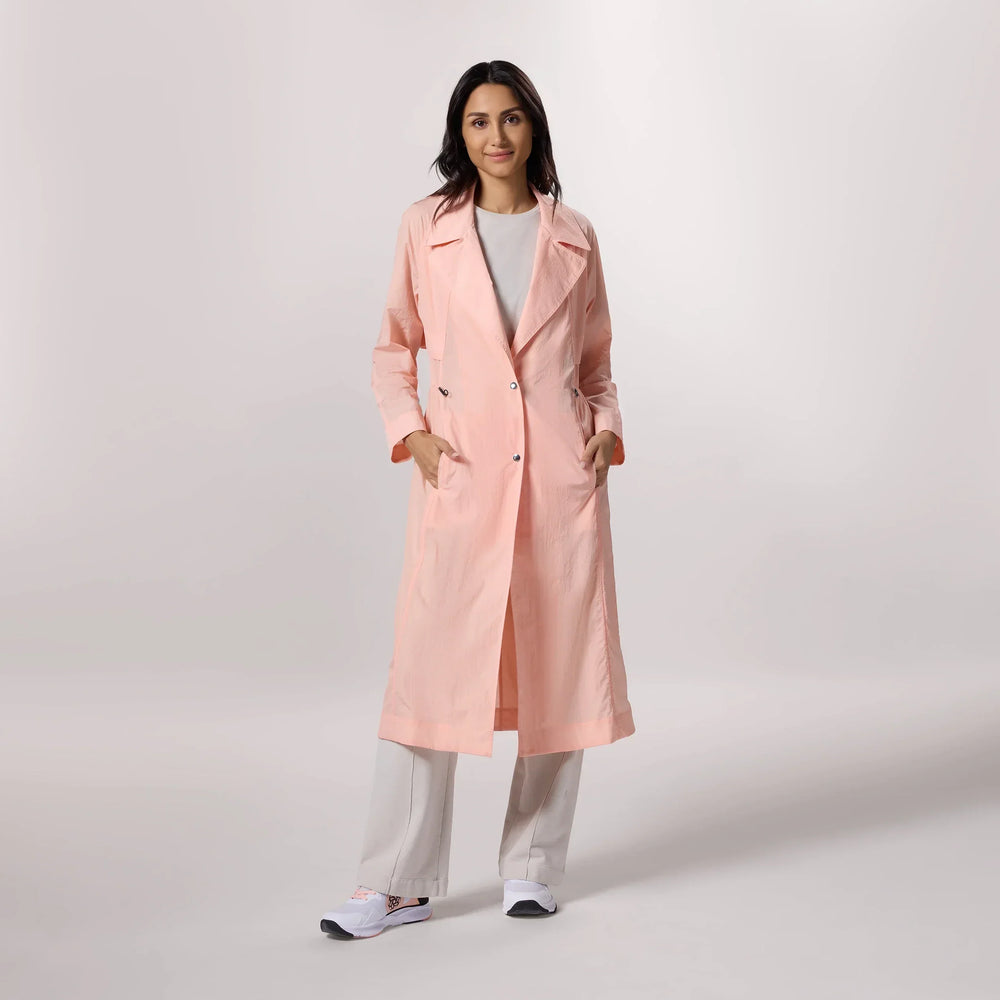 Lightweight Trench Coat - SEASONAL PINK
