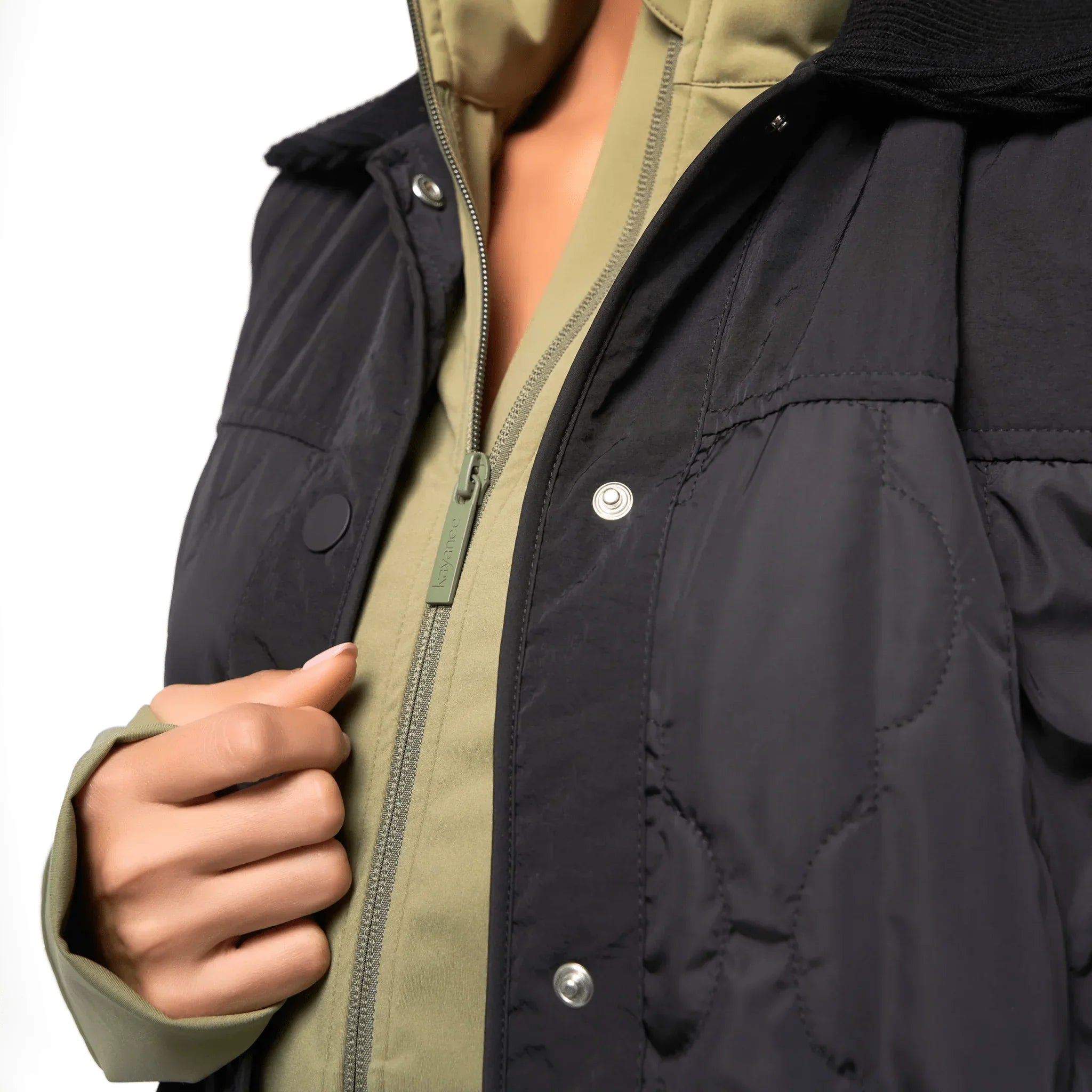 Quilted Gilet - SEASONAL BLACK