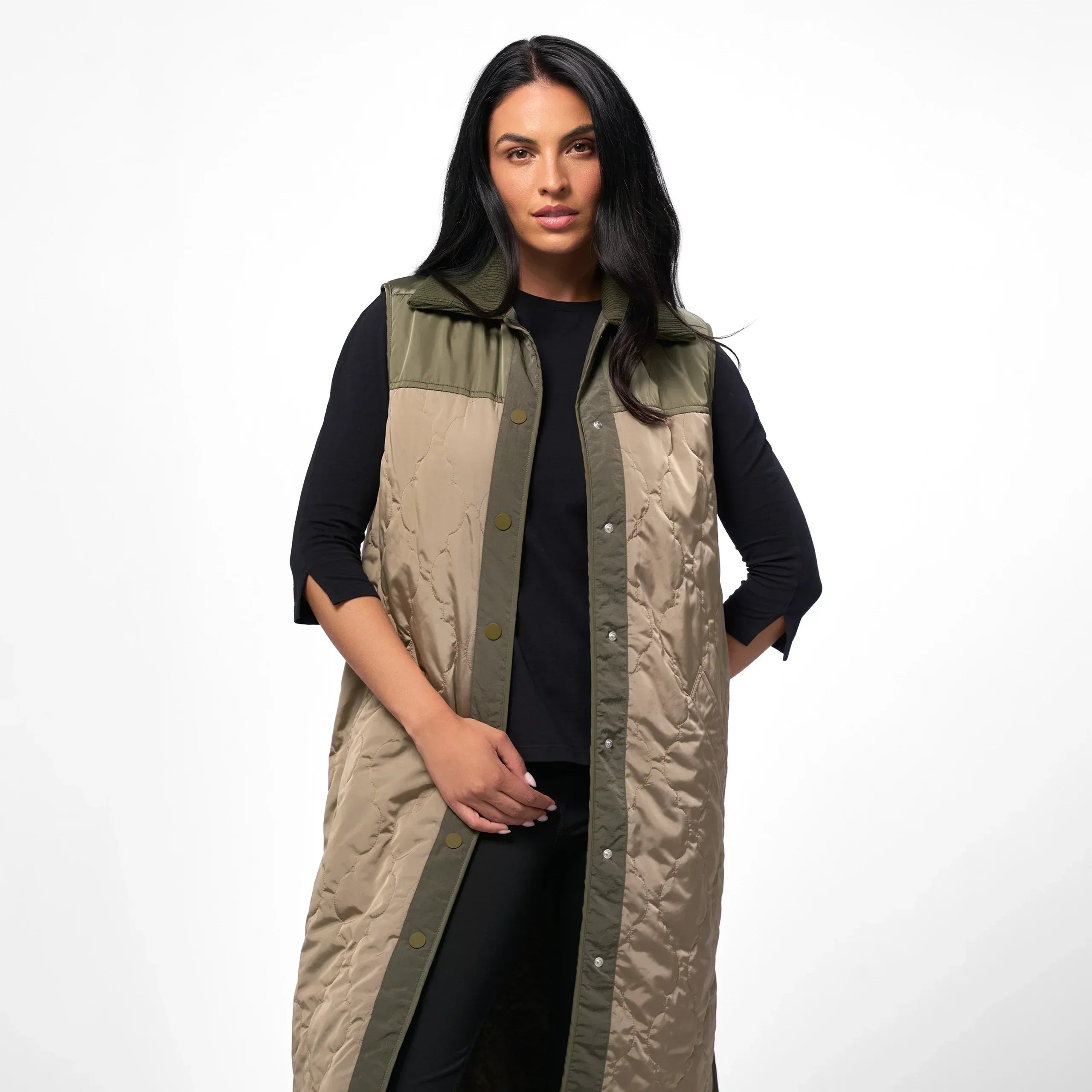 Quilted Gilet - SEASONAL RAINFOREST