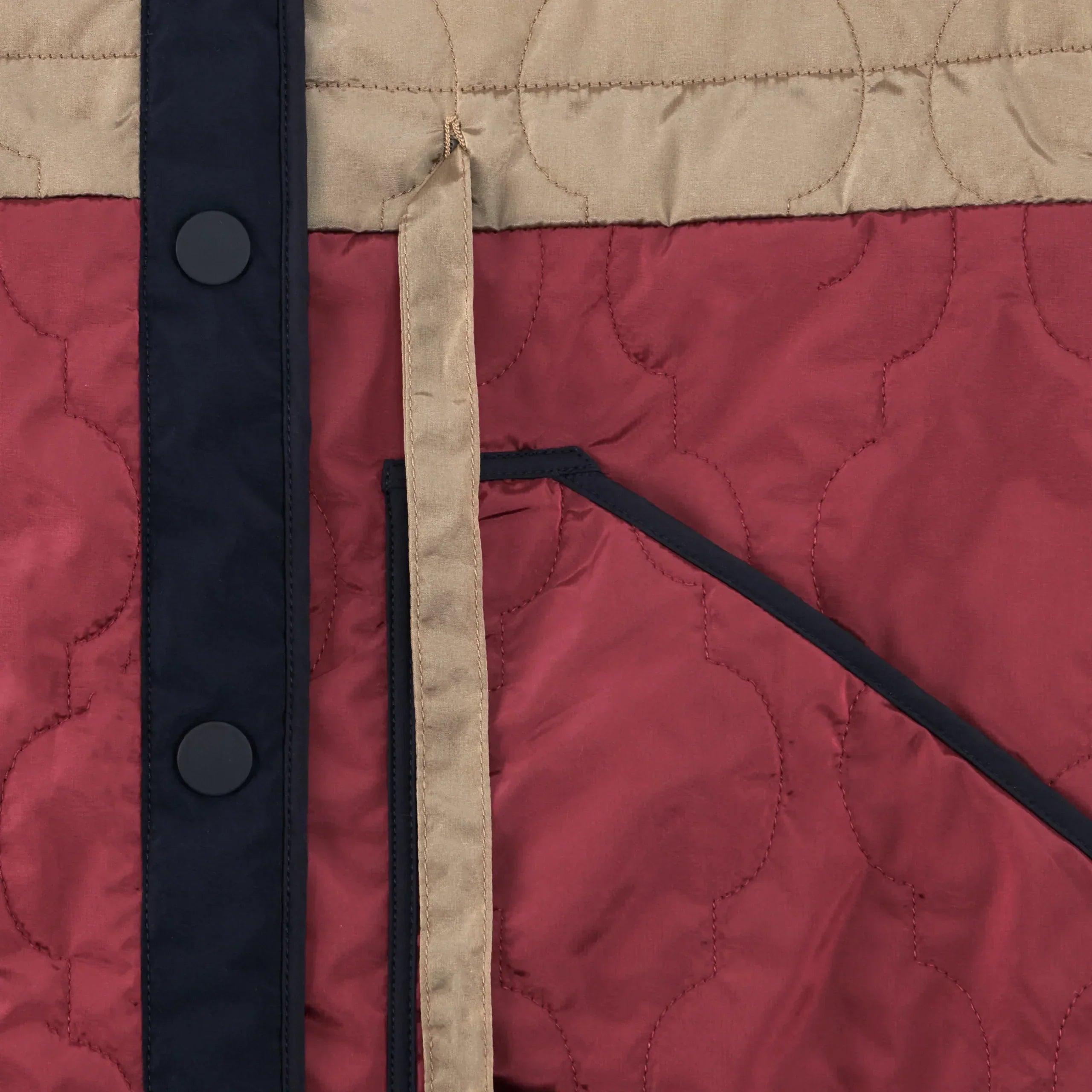 Quilted Maxi Coat - SEASONAL MULTICOLOR