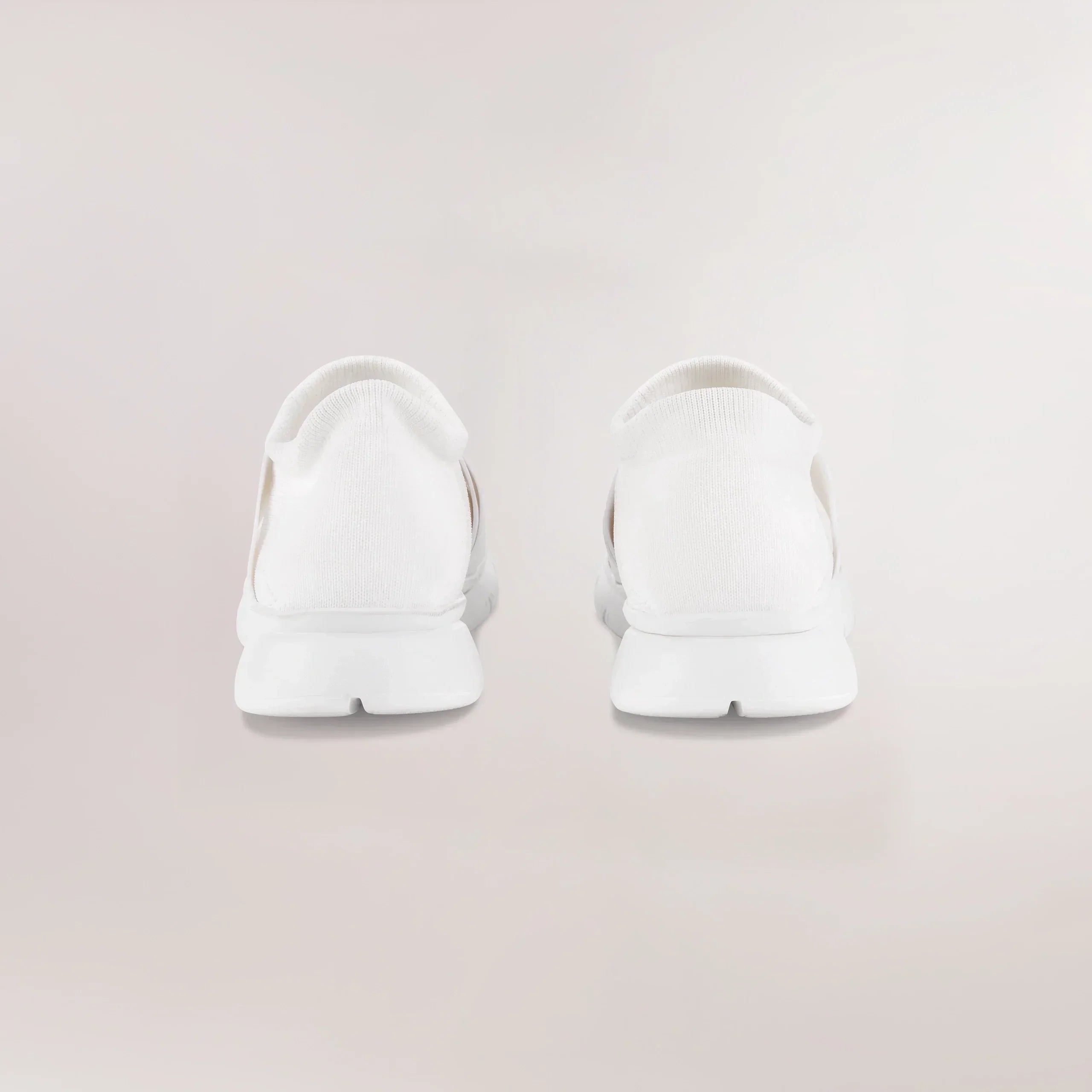 Crossover Dance Knit Sneakers - CORE WHITE