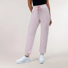 Light pink "Good To Go" joggers with tapered fit & drawstring waist - بنطال جوجر "جود تو جو" باللون الوردي الفاتح بقصّة ضيقة وحزام خصر برباط