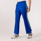 Blue track pants with side stripes & sporty fit - بنطال رياضي أزرق بخطوط جانبية وقصة رياضية
