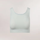 A core light blue Limber Up cropped top - بلوزة قصيرة من كوليكشن "ليمبر آب" باللون الأزرق الفاتح