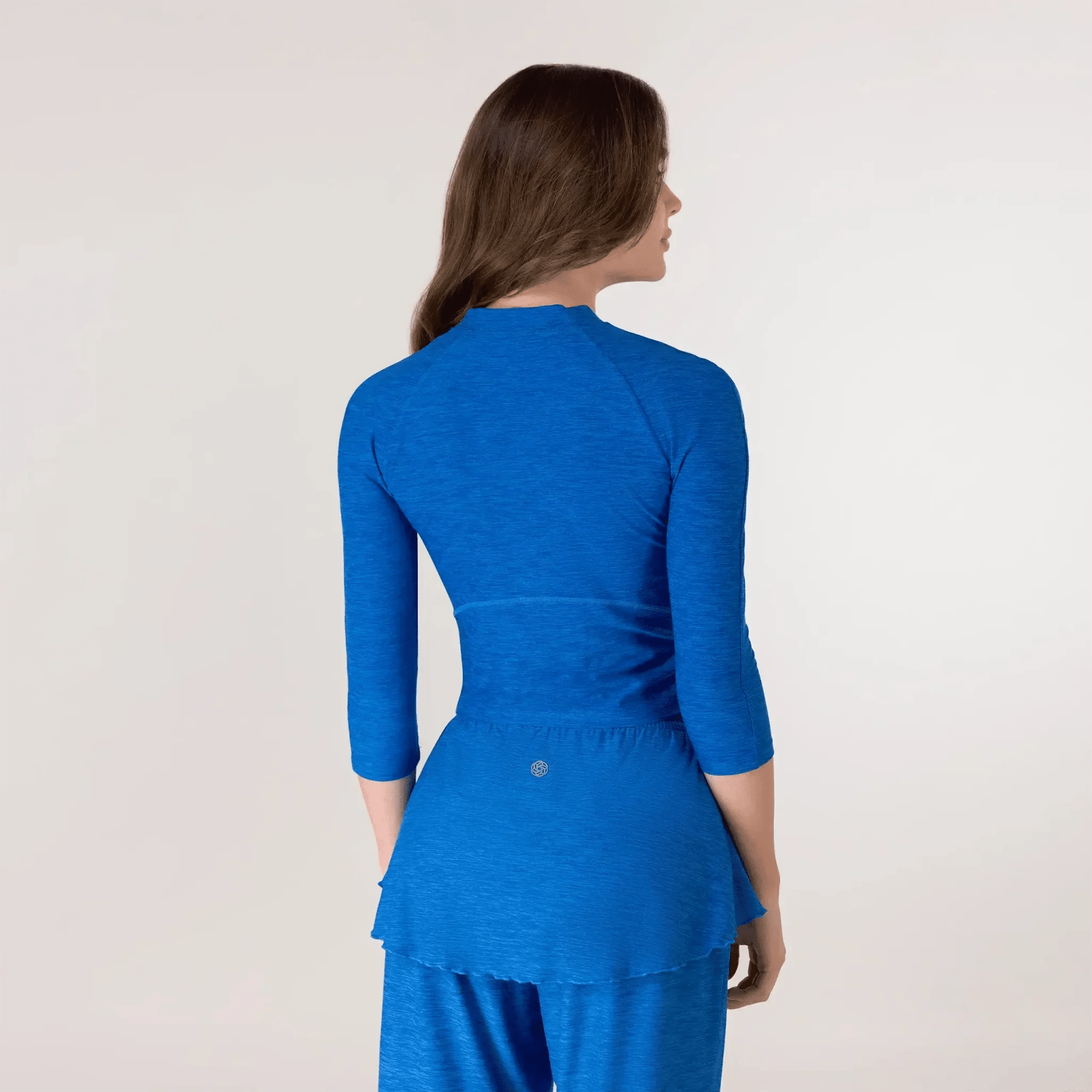 Rhythm Cropped Top - KDF BLUE