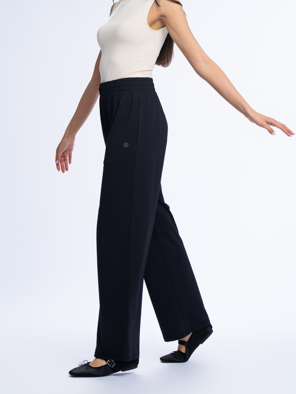 Flow Lounge Pant - JET BLACK