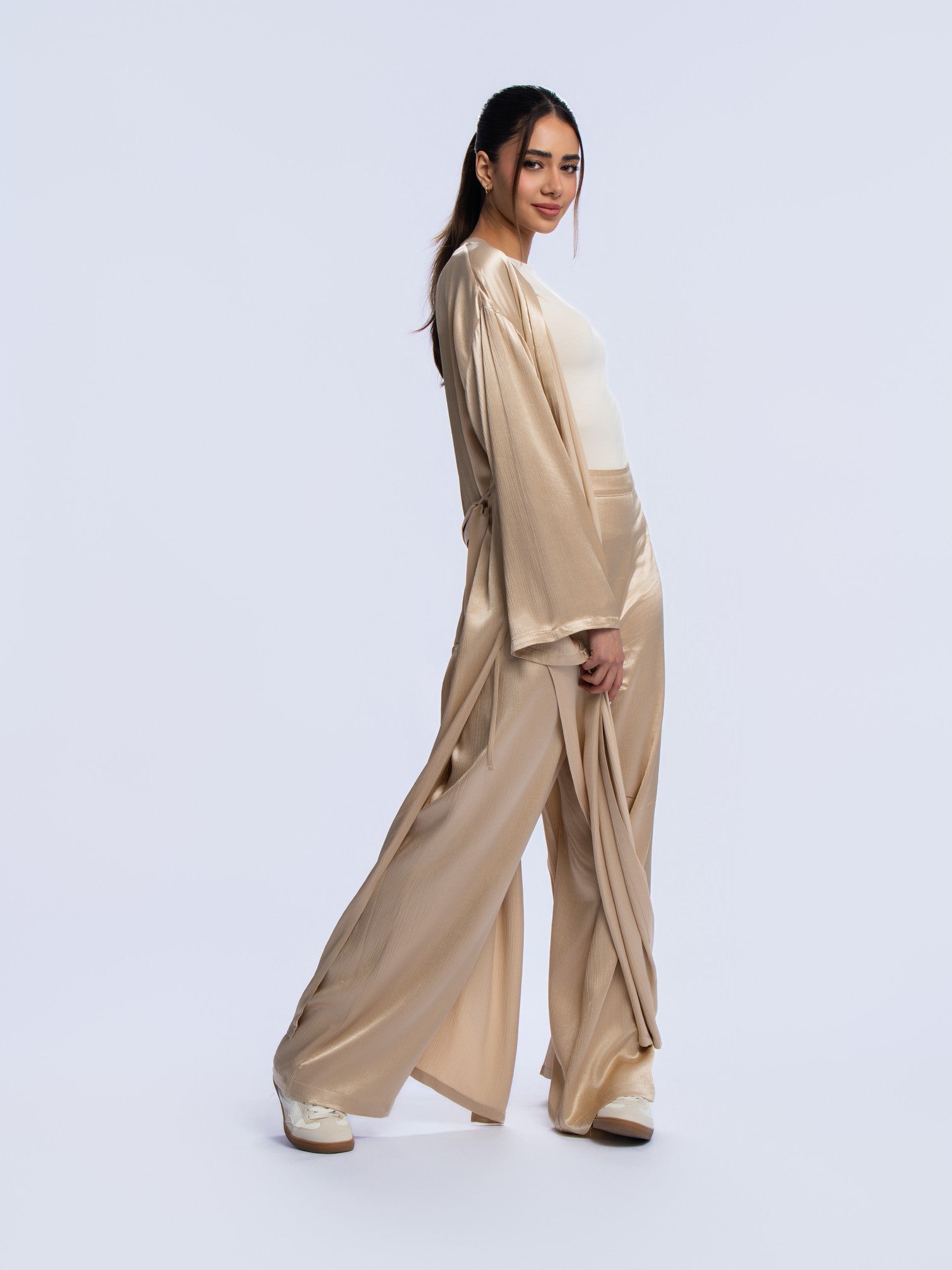 Elevated Kimono - DESERT SAND