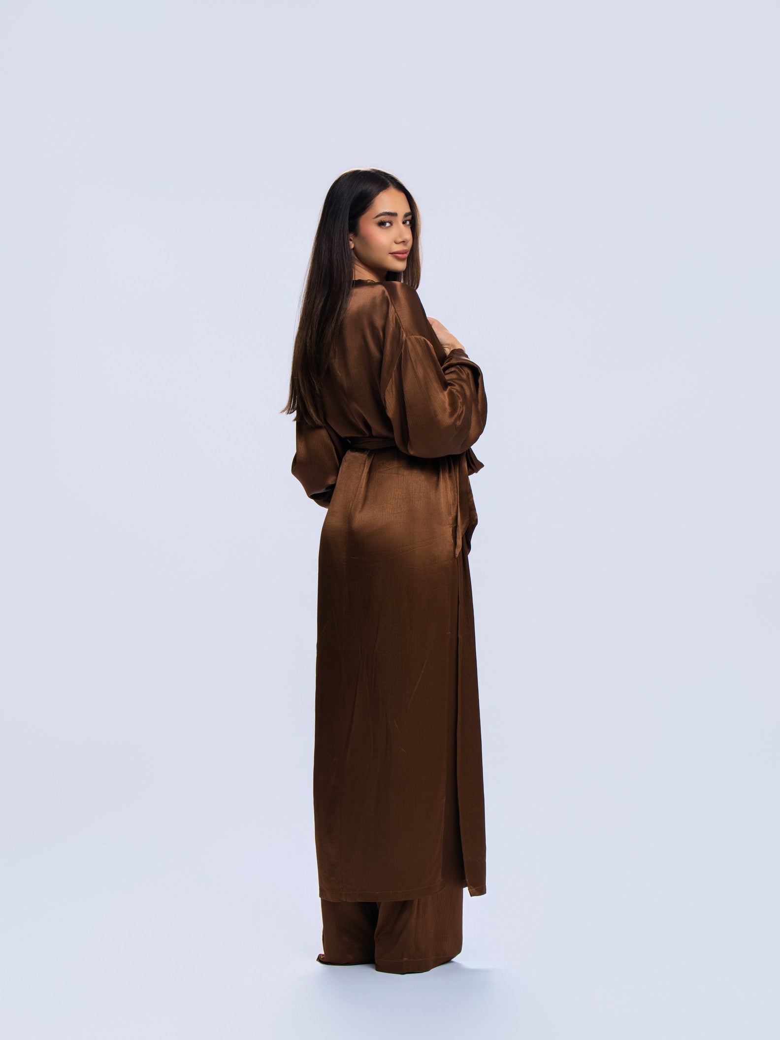 Elevated Kimono - MOCHA BROWN