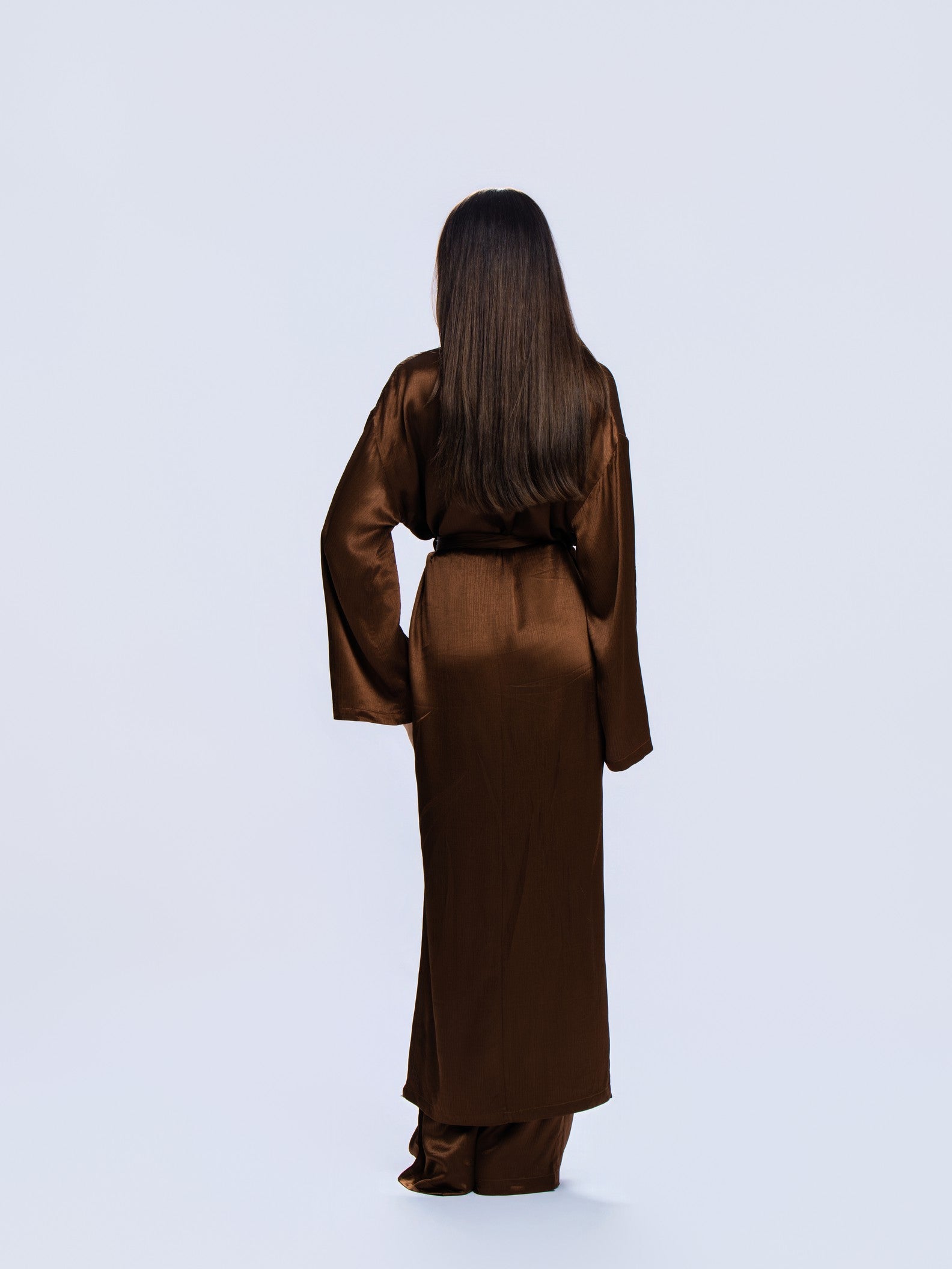 Elevated Kimono - MOCHA BROWN