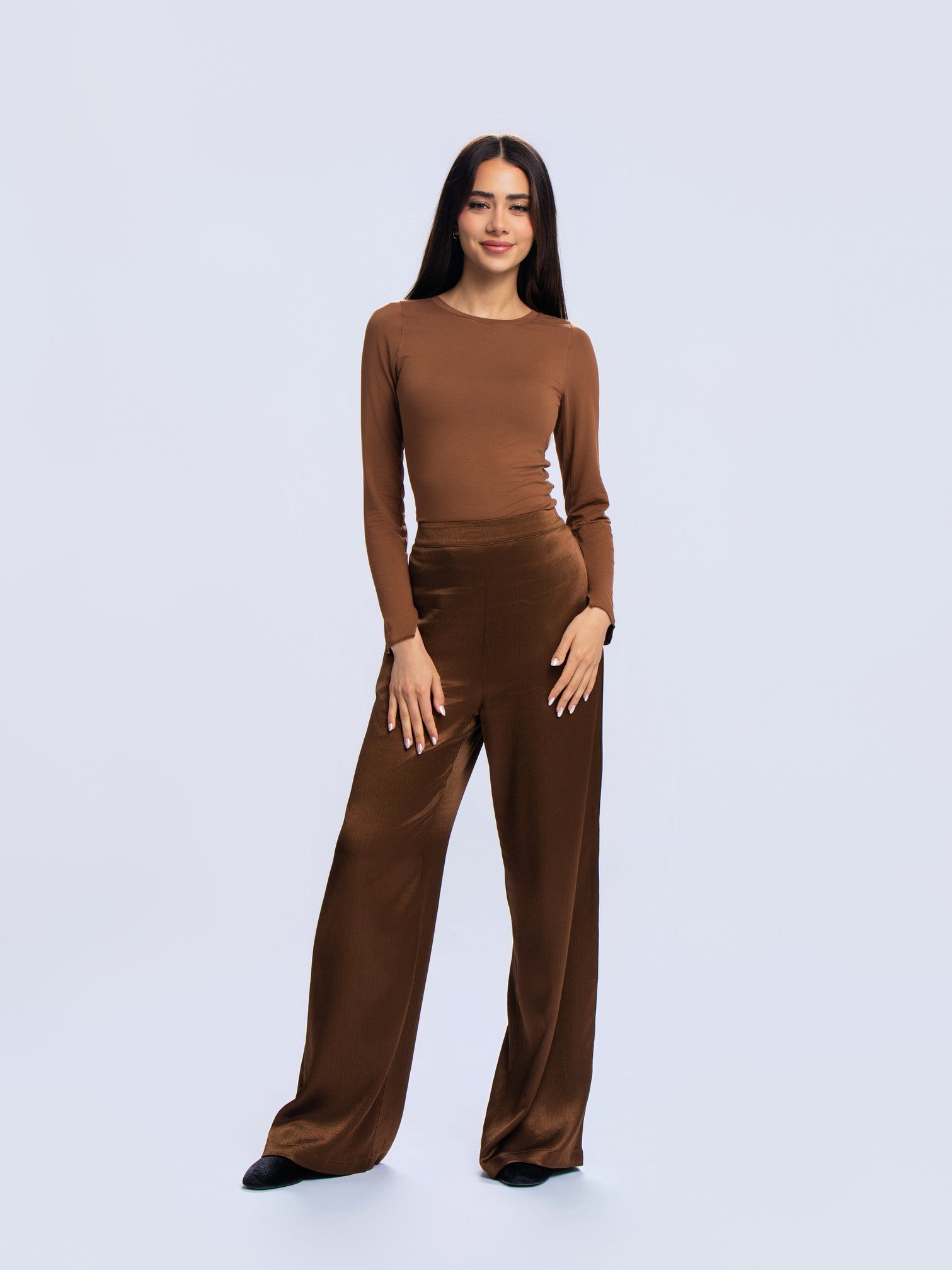 Elevated Pants - MOCHA BROWN