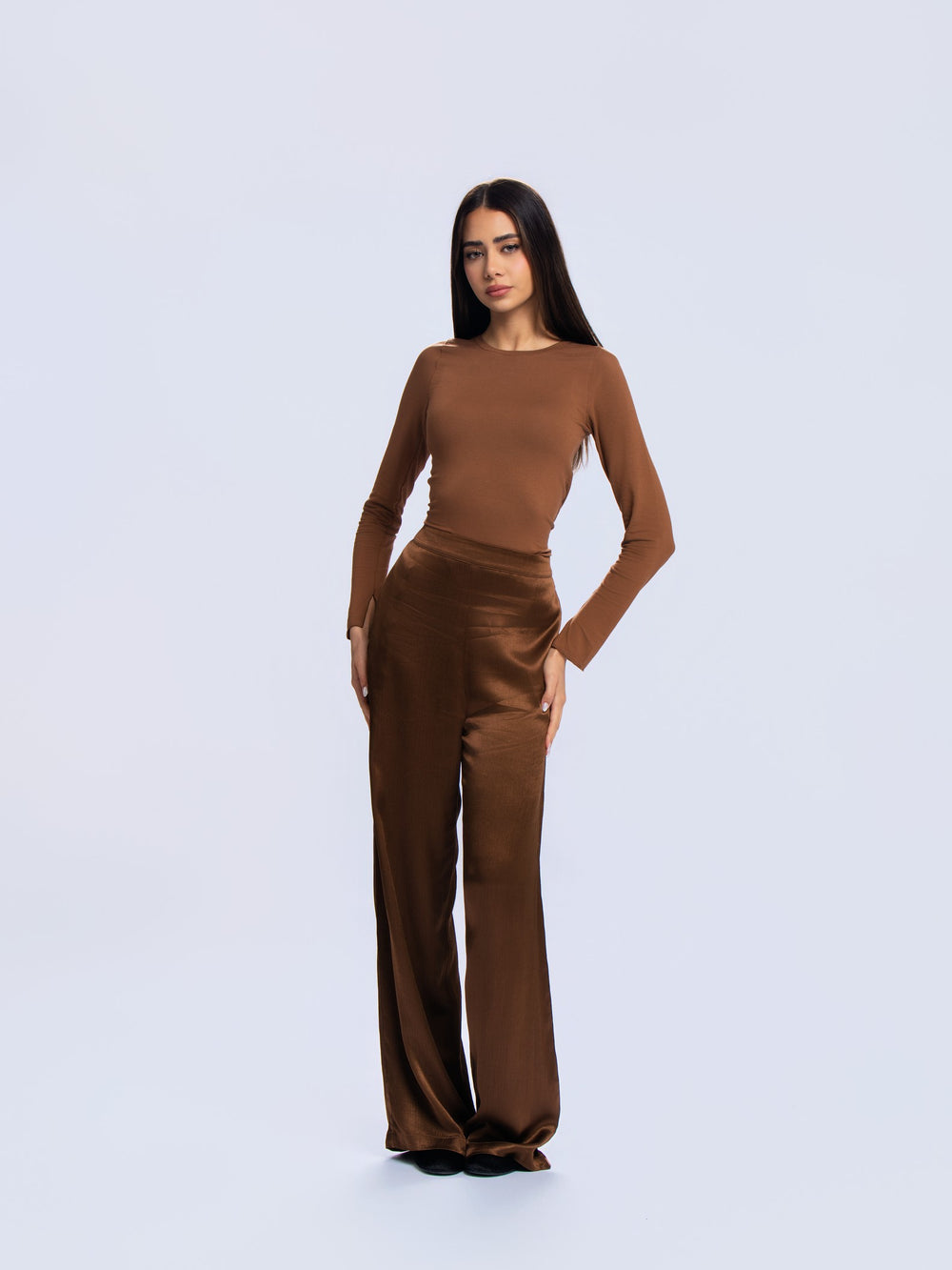 Elevated Pants - MOCHA BROWN