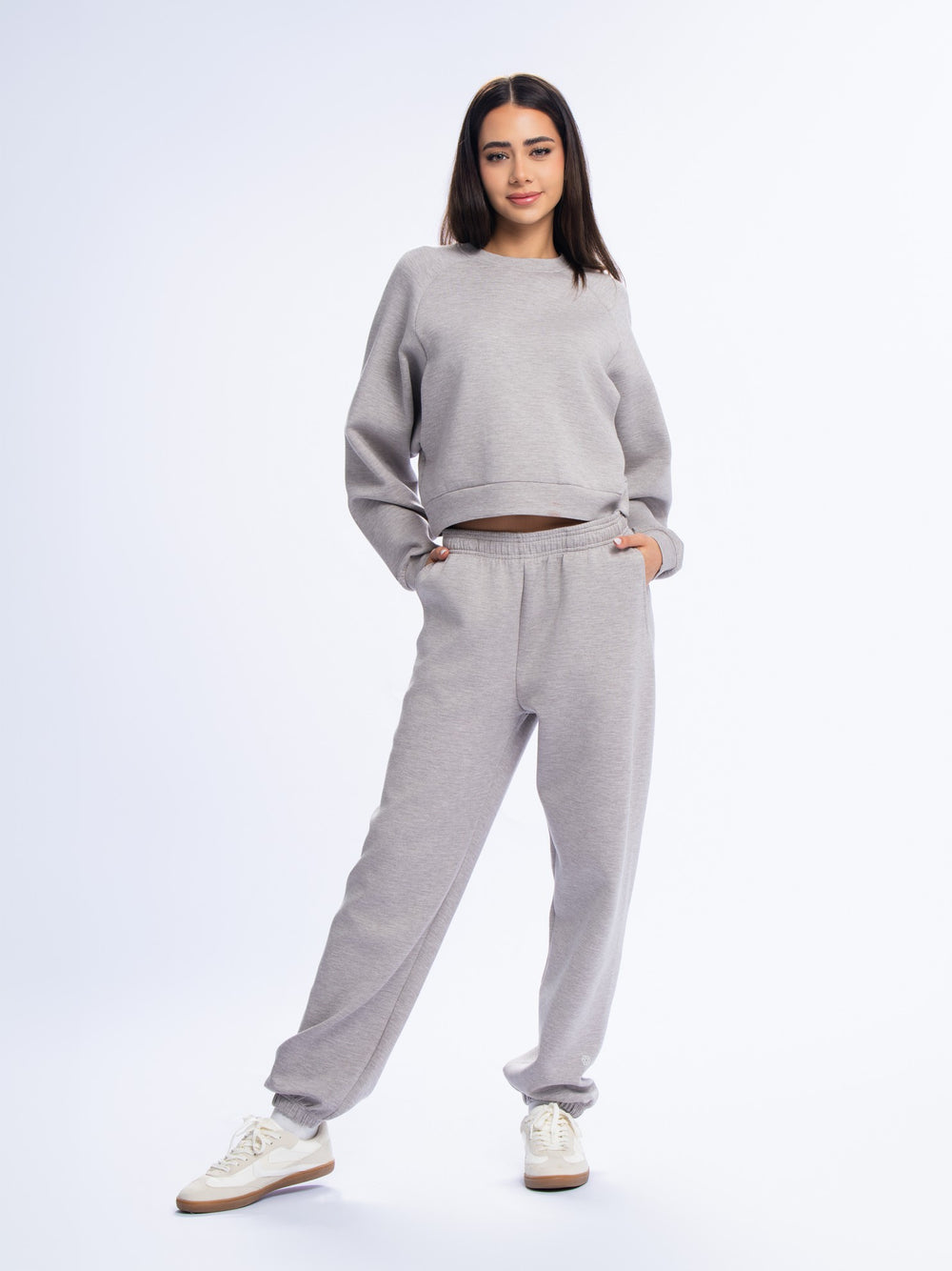 Crewneck Sweatshirt - BEIGE