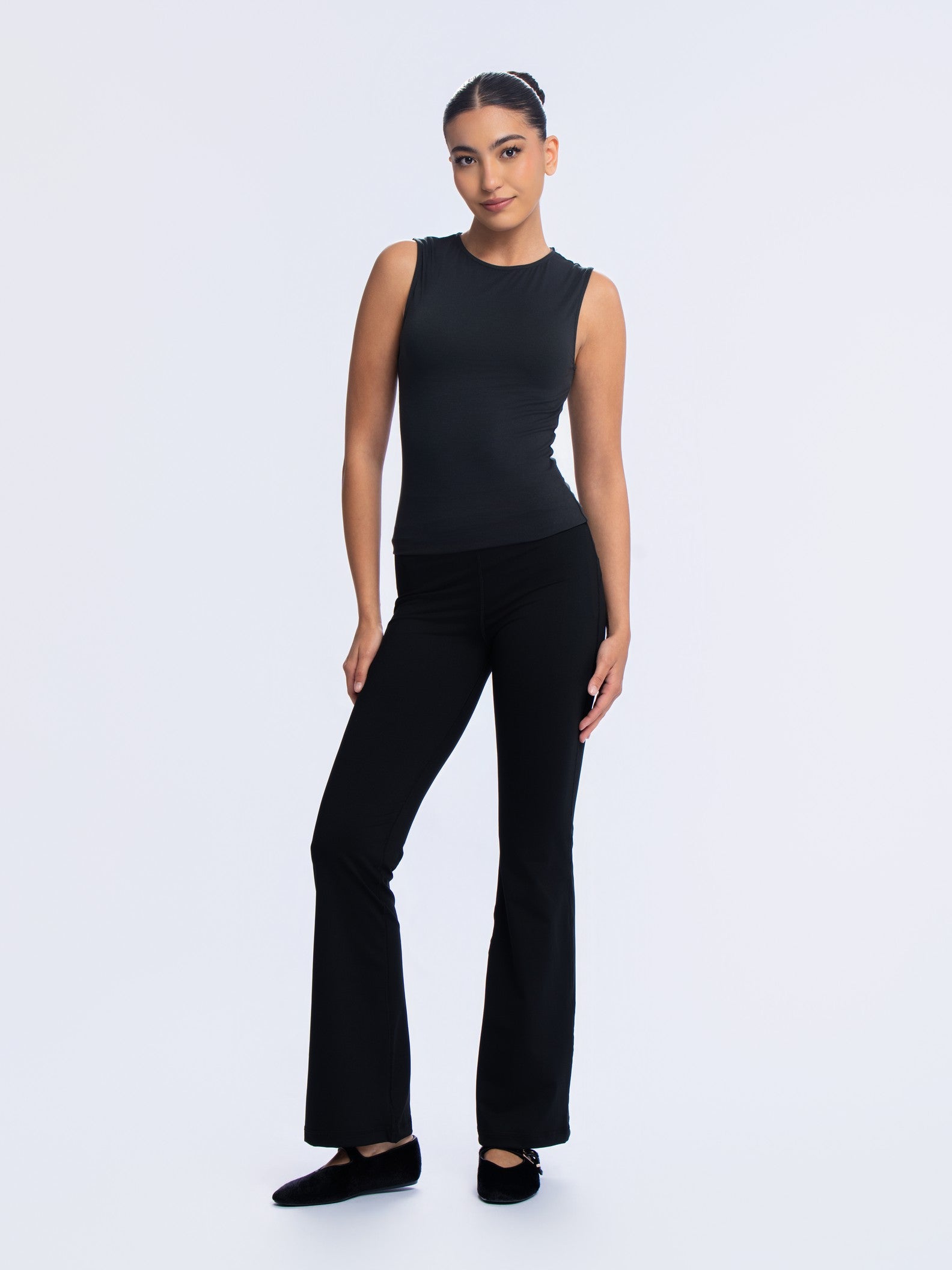 Essential Sleeveless Top - SEASONAL BLACK