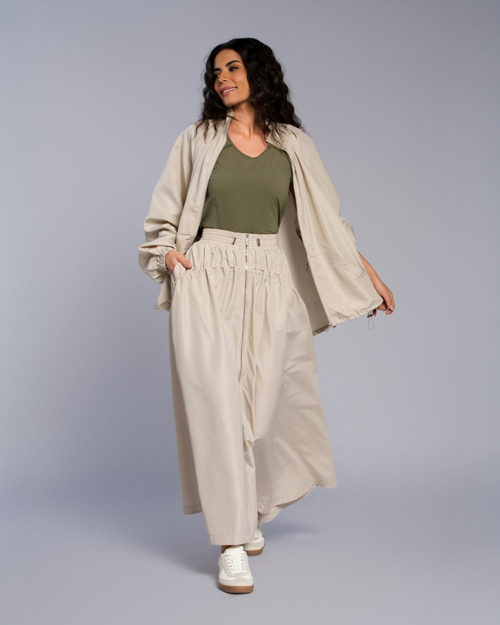 Parka Skirt - SEASONAL BEIGE