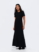 Short Sleeve Travel Dress - SEASONAL BLACK
