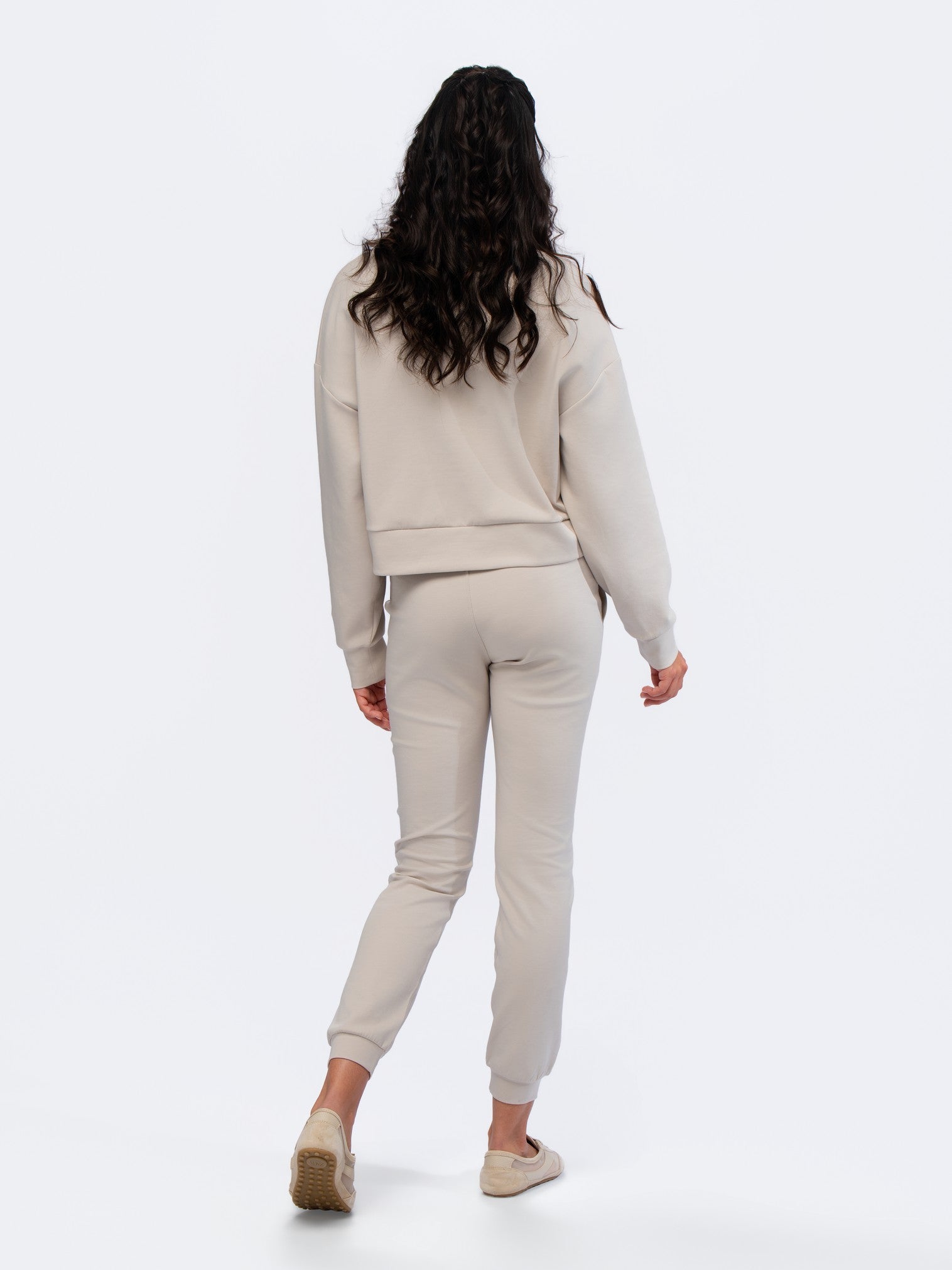 Sweatshirt Top - SEASONAL BEIGE