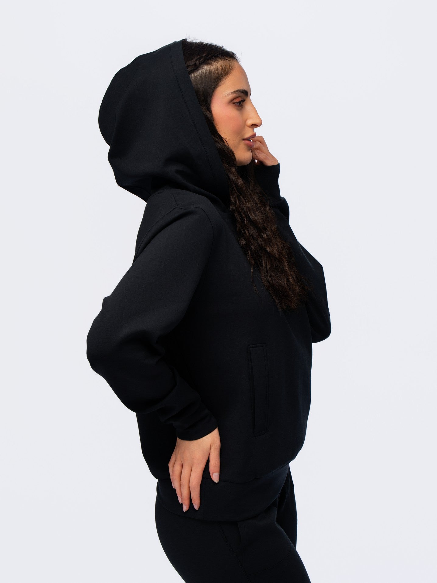 Lightweight Hoodie - SEASONAL BLACK