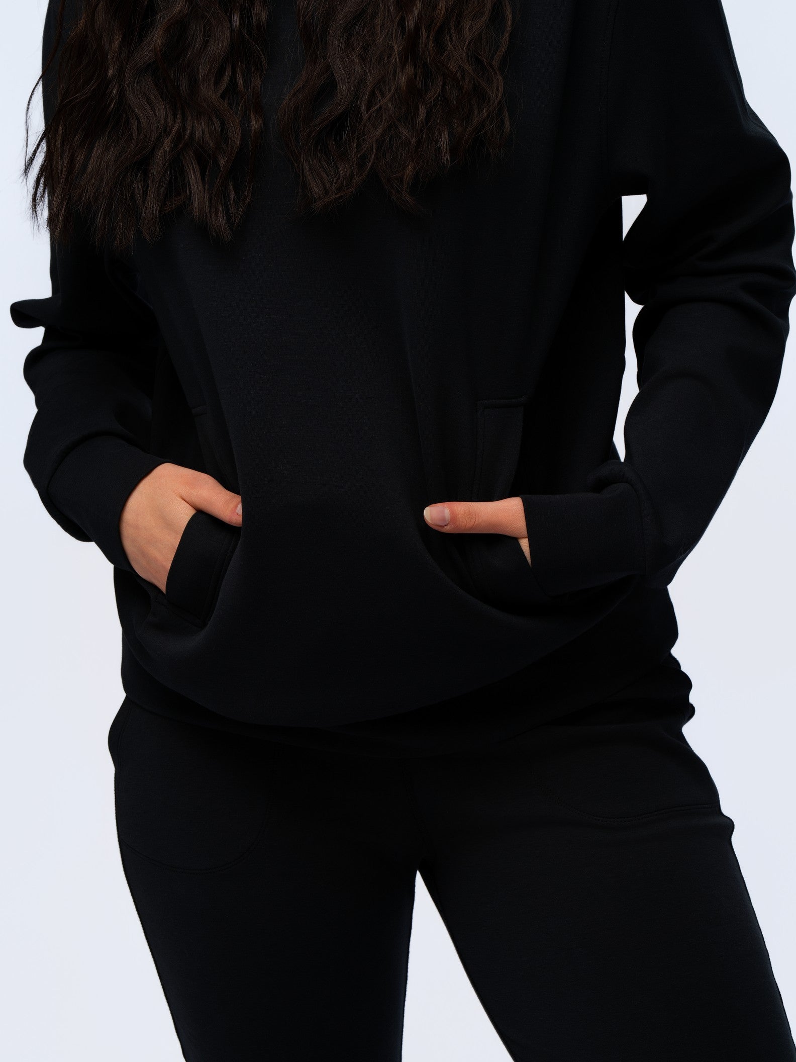 Lightweight Hoodie - SEASONAL BLACK