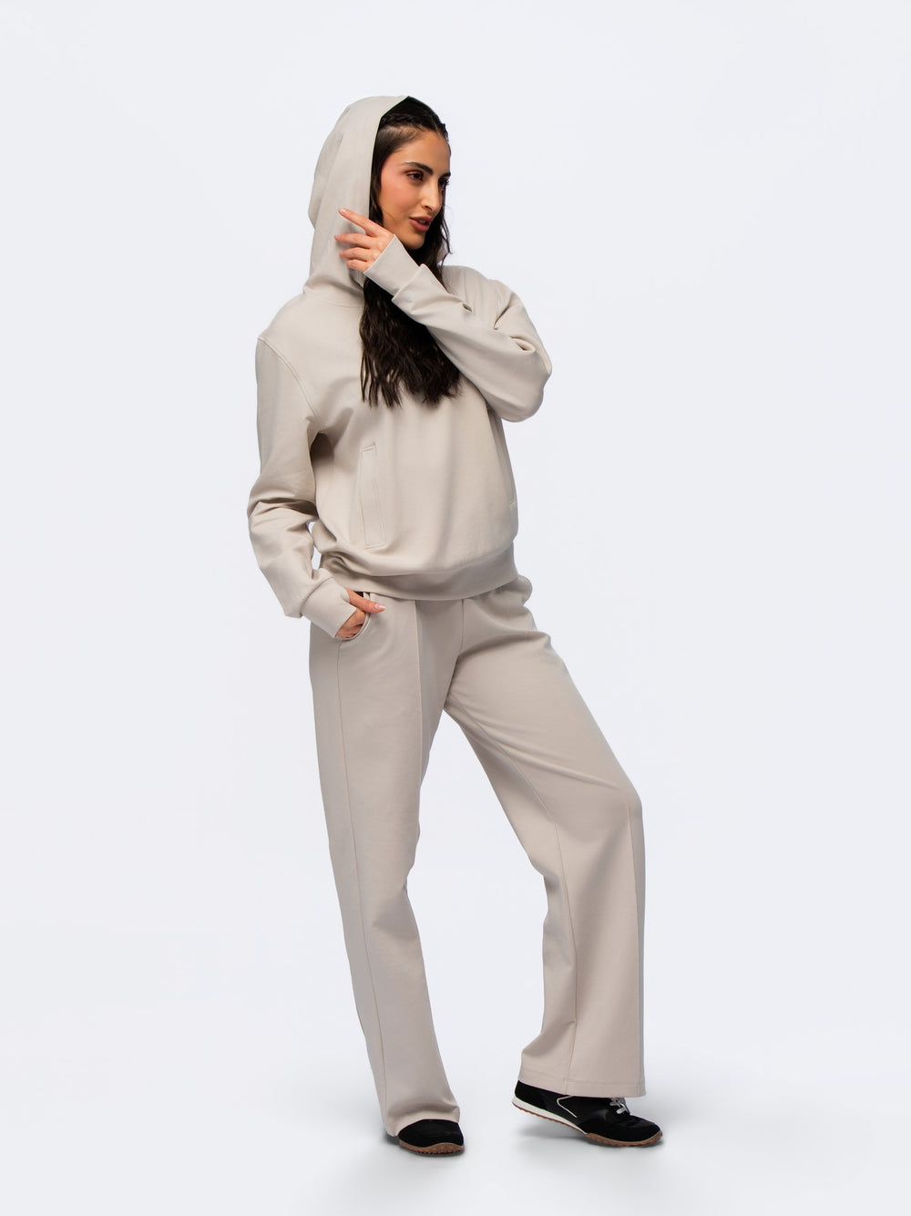 Lightweight Hoodie - SEASONAL BEIGE