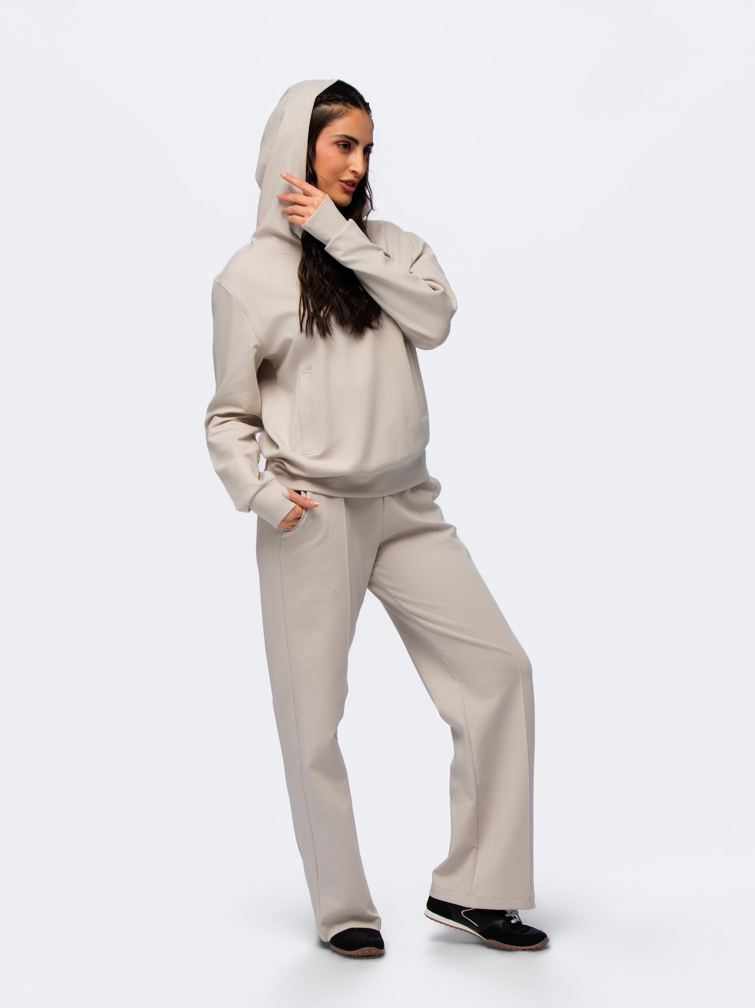 Lightweight Hoodie - SEASONAL BEIGE