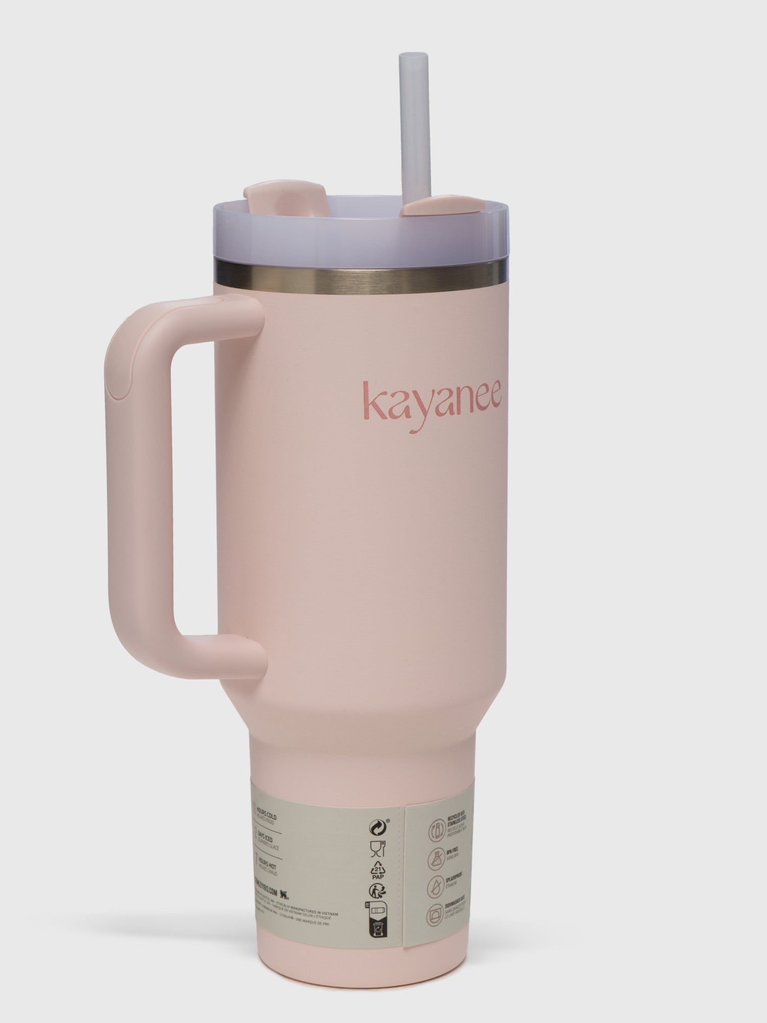 Kayanee x Stanley Quencher - ROSE QUARTZ