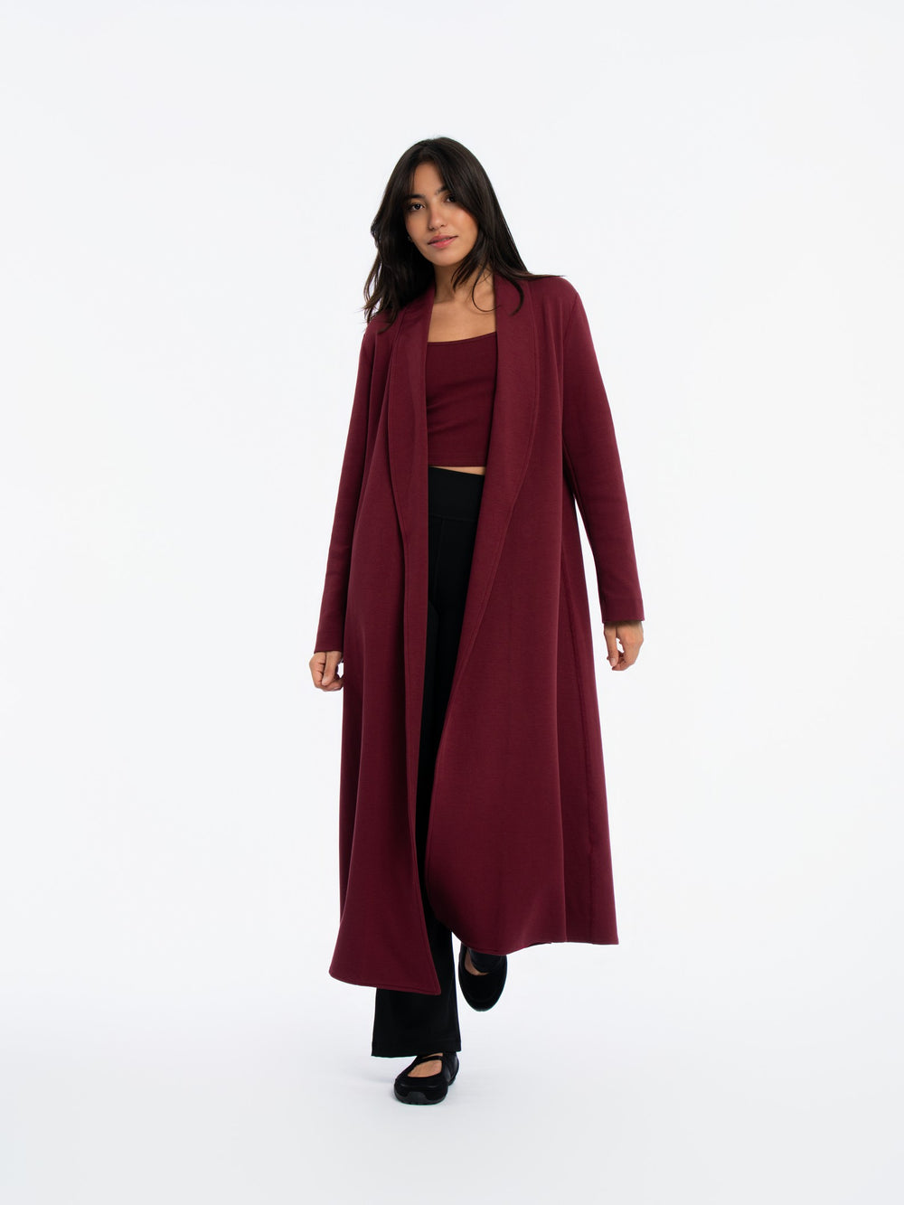 Weekday Abaya - CORE GRAPE RED