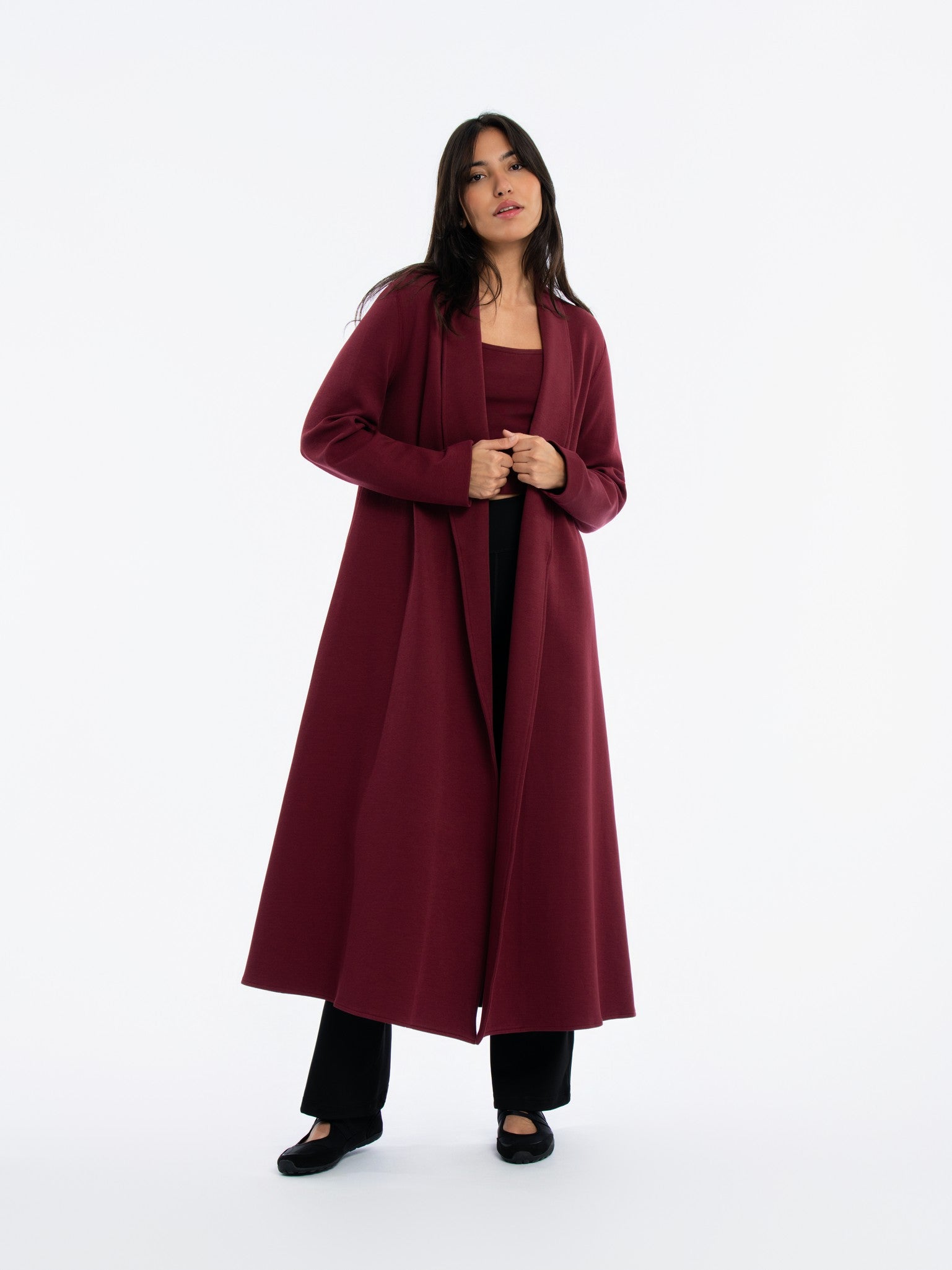 Weekday Abaya - CORE GRAPE RED