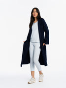 Knitted Coat - NAVY