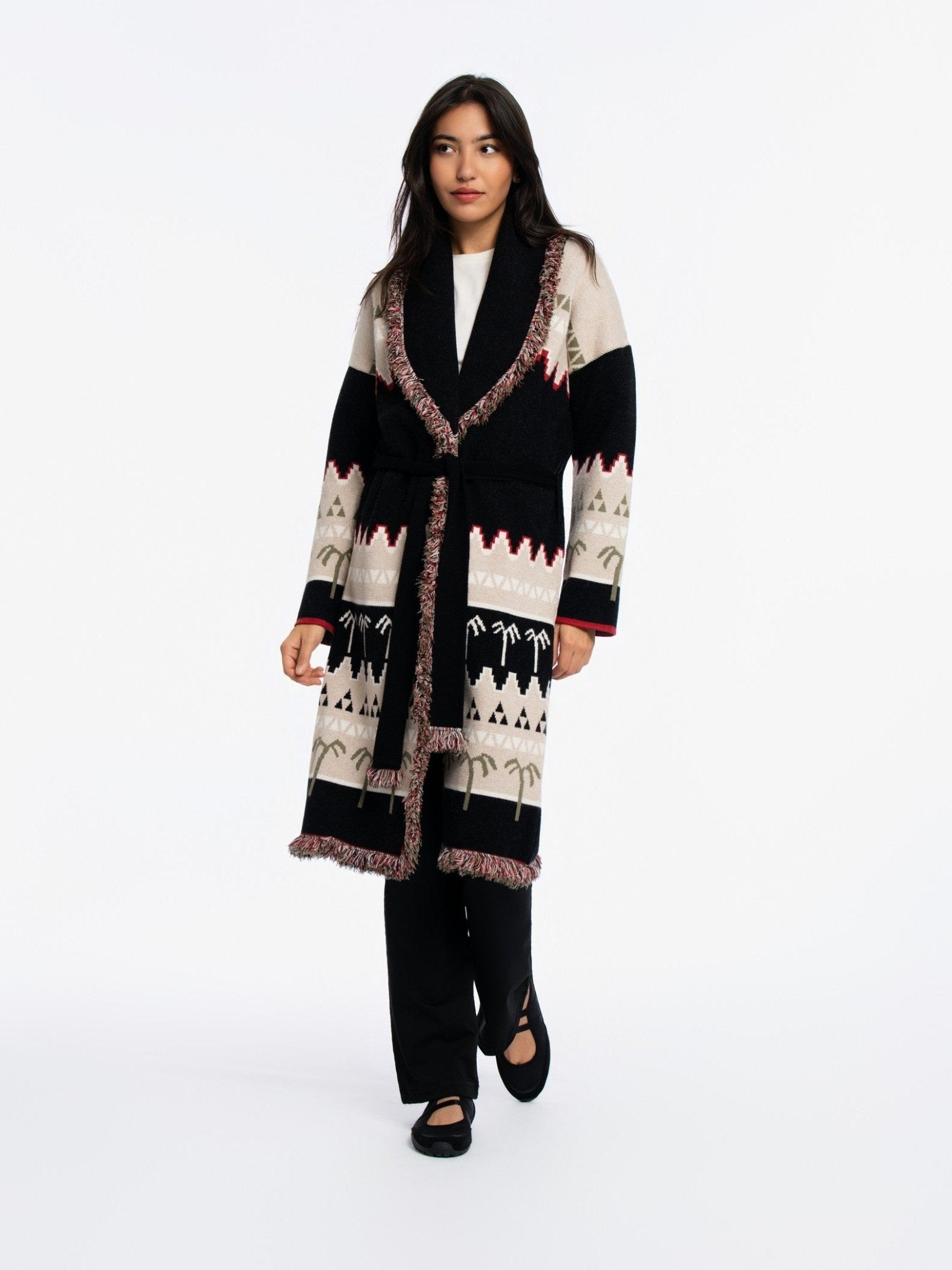 Heritage Maxi Wrap Cardigan - SEASONAL MULTICOLOR 1