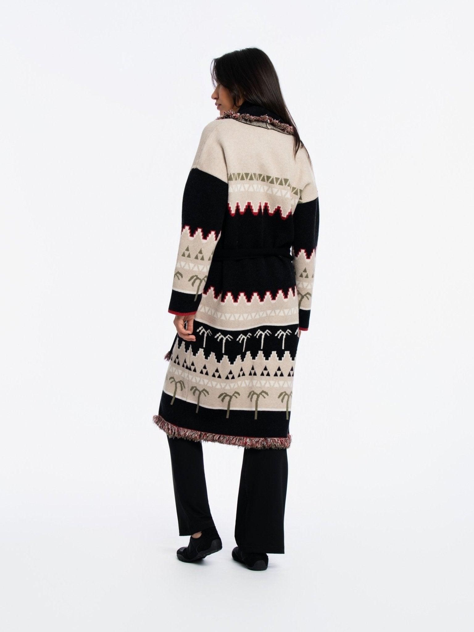 Heritage Maxi Wrap Cardigan - SEASONAL MULTICOLOR 1