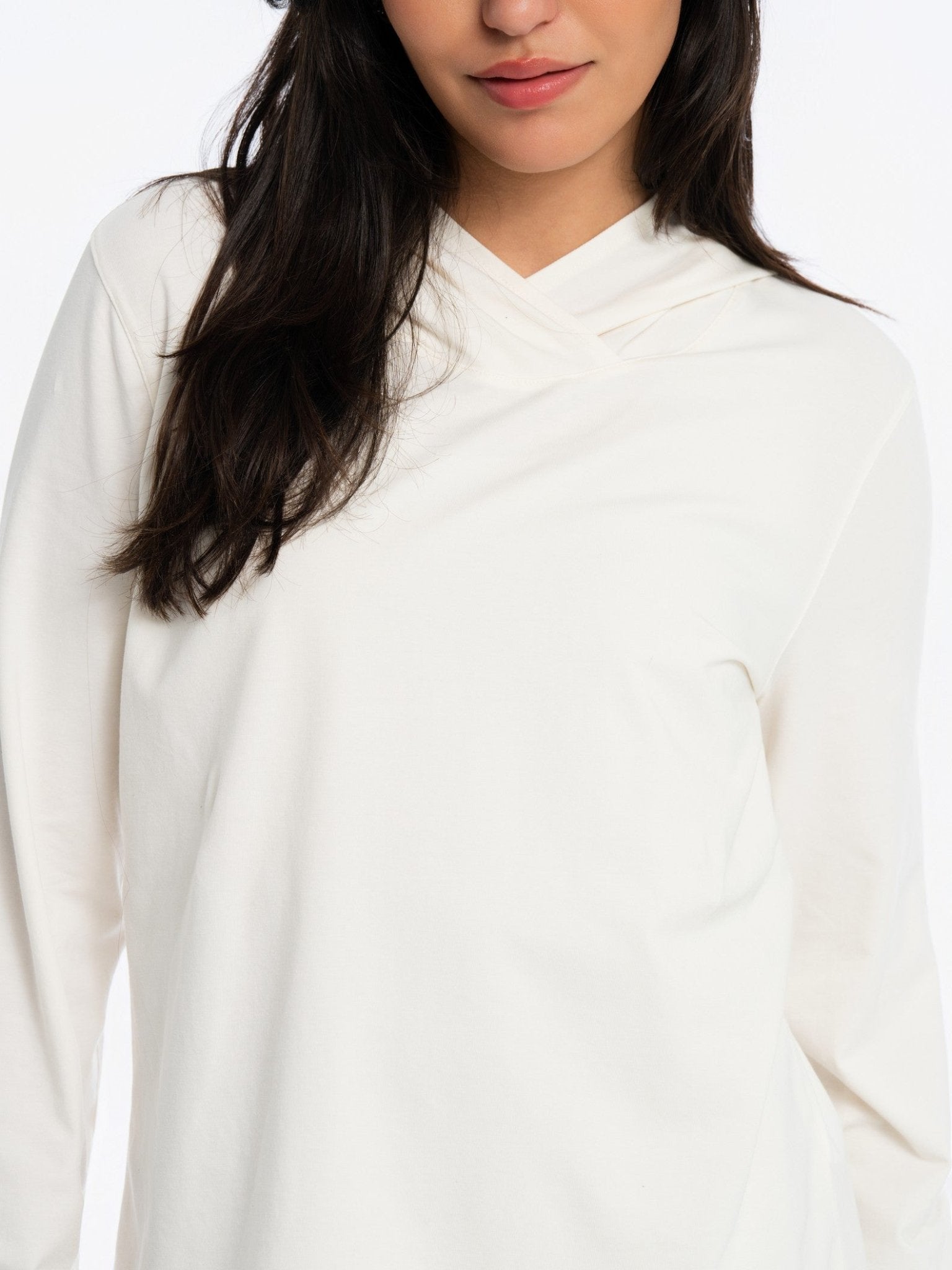 Hooded Top - SEASONAL WHITE