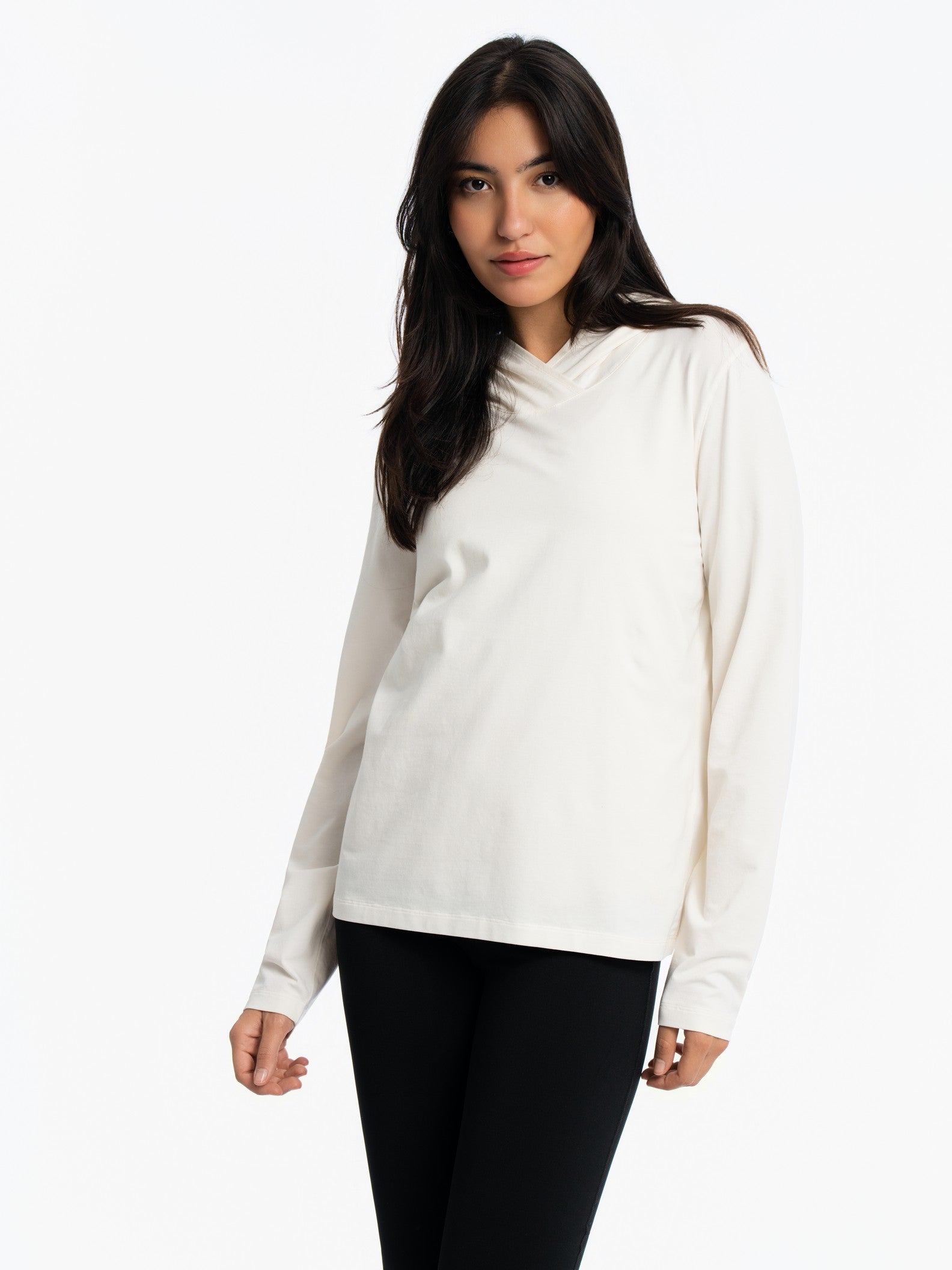 Hooded Top - SEASONAL WHITE