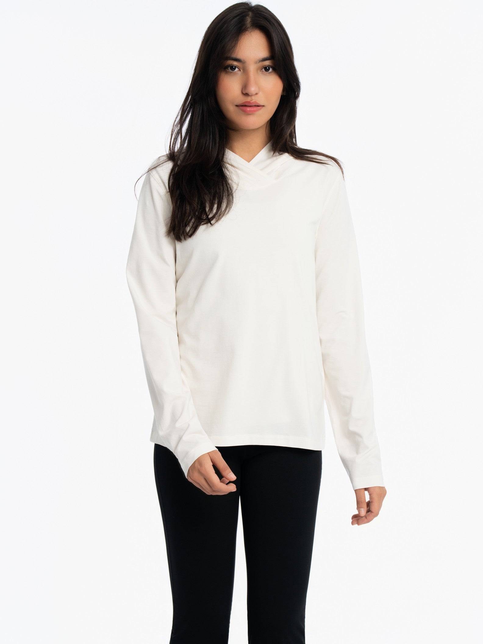 Hooded Top - SEASONAL WHITE